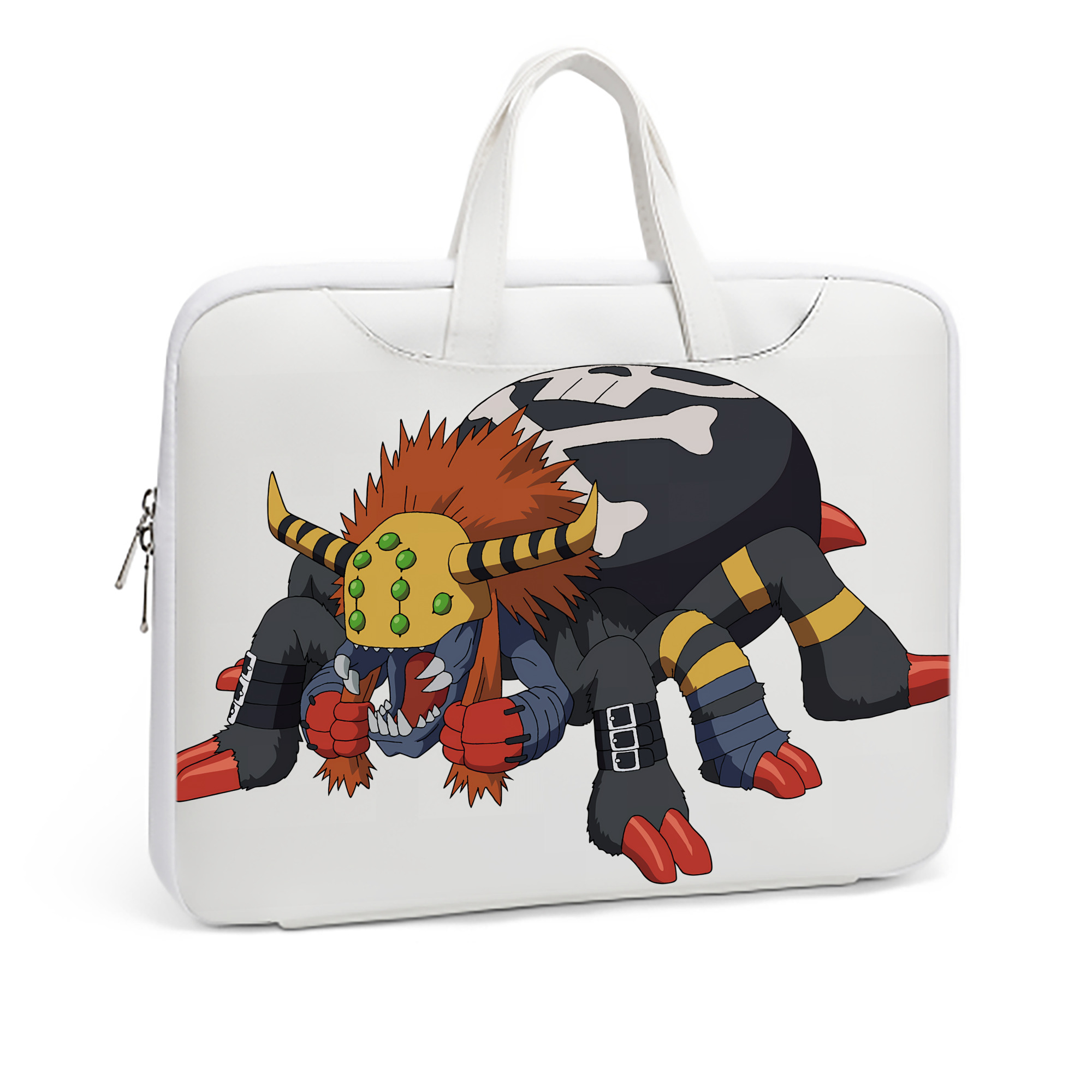 （画像用） Digimon デジタルモンスター/デジモン レザーラップトップバッグ　ノートパソコンケース