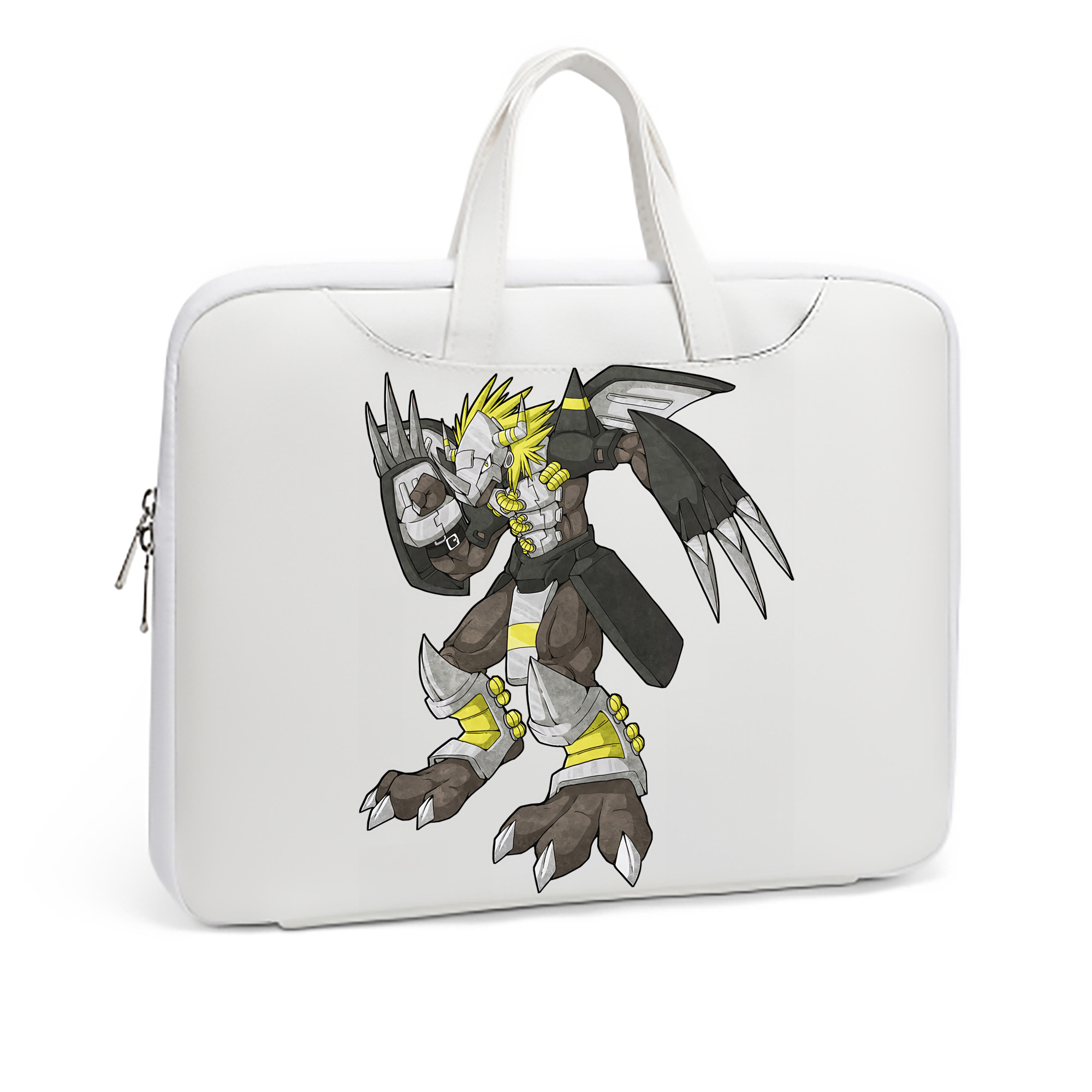 （画像用） Digimon デジタルモンスター/デジモン レザーラップトップバッグ　ノートパソコンケース