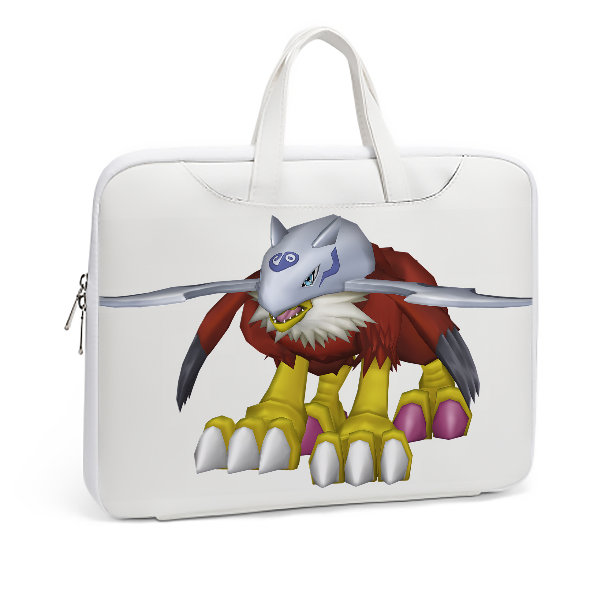 （画像用） Digimon デジタルモンスター/デジモン レザーラップトップバッグ　ノートパソコンケース
