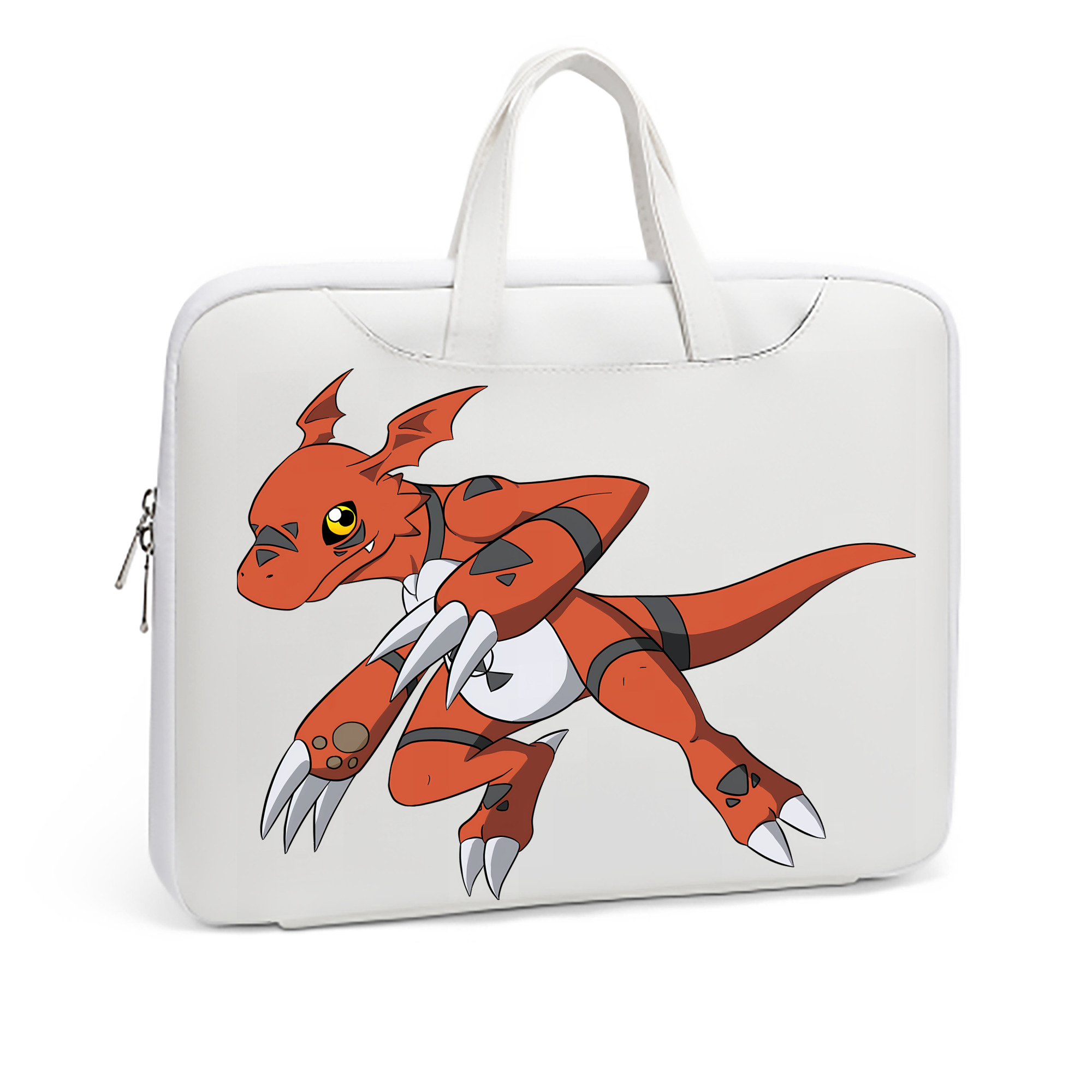 （画像用） Digimon デジタルモンスター/デジモン レザーラップトップバッグ　ノートパソコンケース