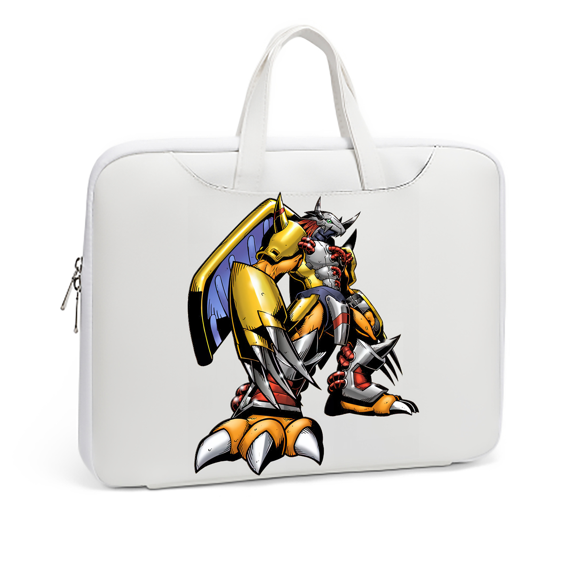 （画像用） Digimon デジタルモンスター/デジモン レザーラップトップバッグ　ノートパソコンケース