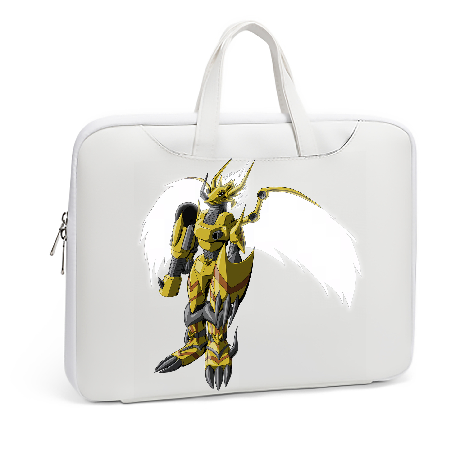 （画像用） Digimon デジタルモンスター/デジモン レザーラップトップバッグ　ノートパソコンケース