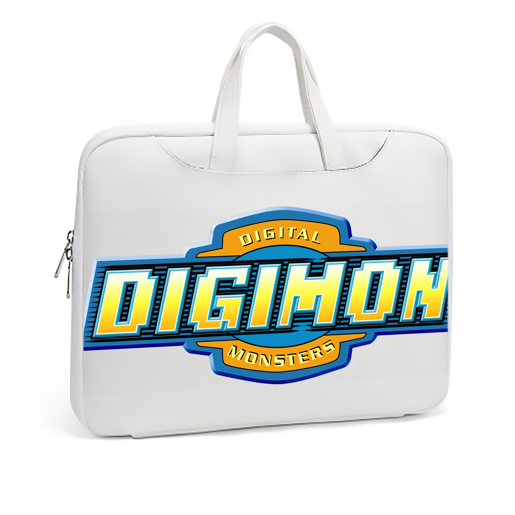 （画像用） Digimon デジタルモンスター/デジモン レザーラップトップバッグ　ノートパソコンケース