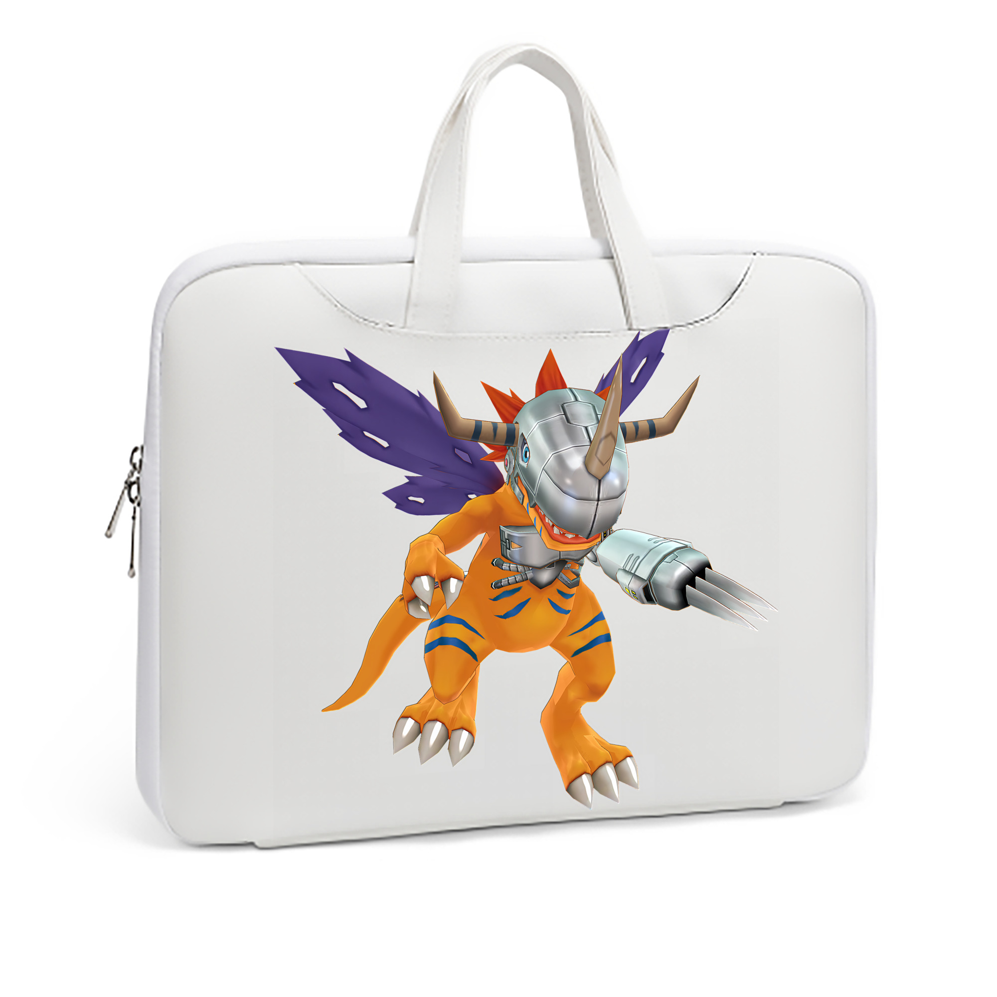 （画像用） Digimon デジタルモンスター/デジモン レザーラップトップバッグ　ノートパソコンケース
