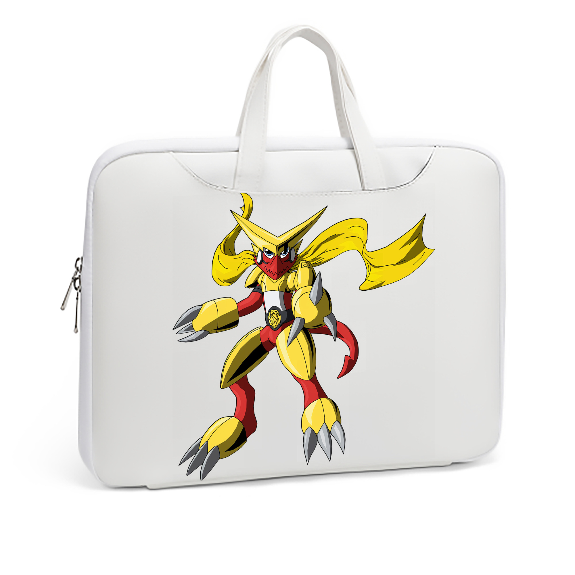 （画像用） Digimon デジタルモンスター/デジモン レザーラップトップバッグ　ノートパソコンケース