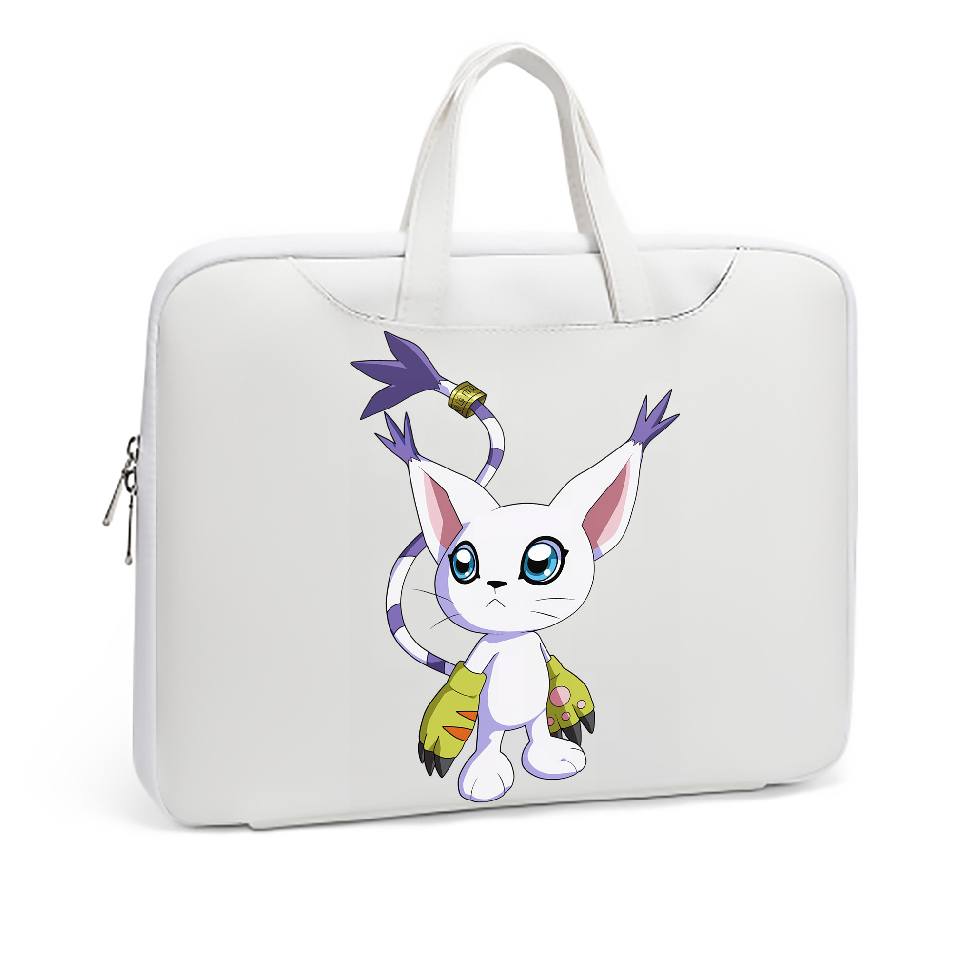 （画像用） Digimon デジタルモンスター/デジモン レザーラップトップバッグ　ノートパソコンケース