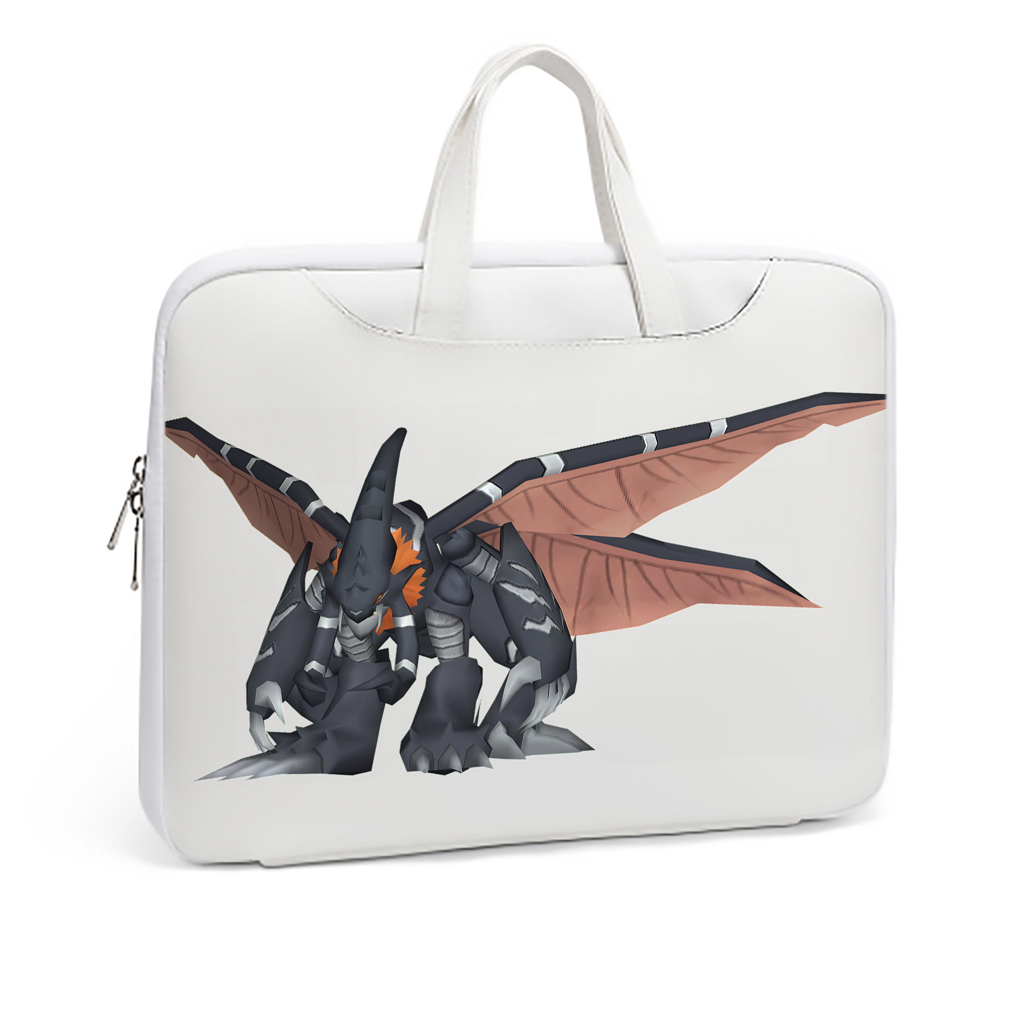 （画像用） Digimon デジタルモンスター/デジモン レザーラップトップバッグ　ノートパソコンケース