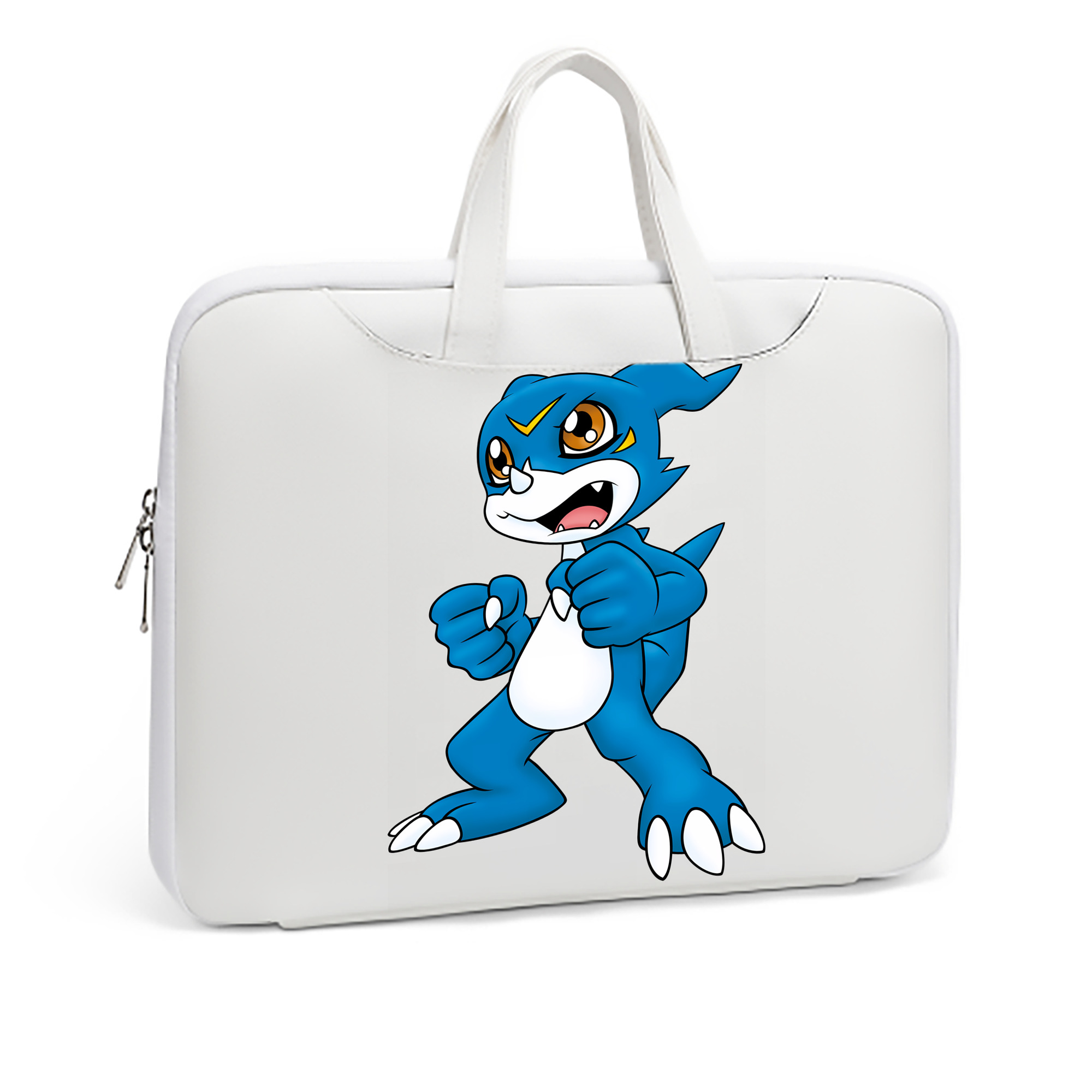 （画像用） Digimon デジタルモンスター/デジモン レザーラップトップバッグ　ノートパソコンケース
