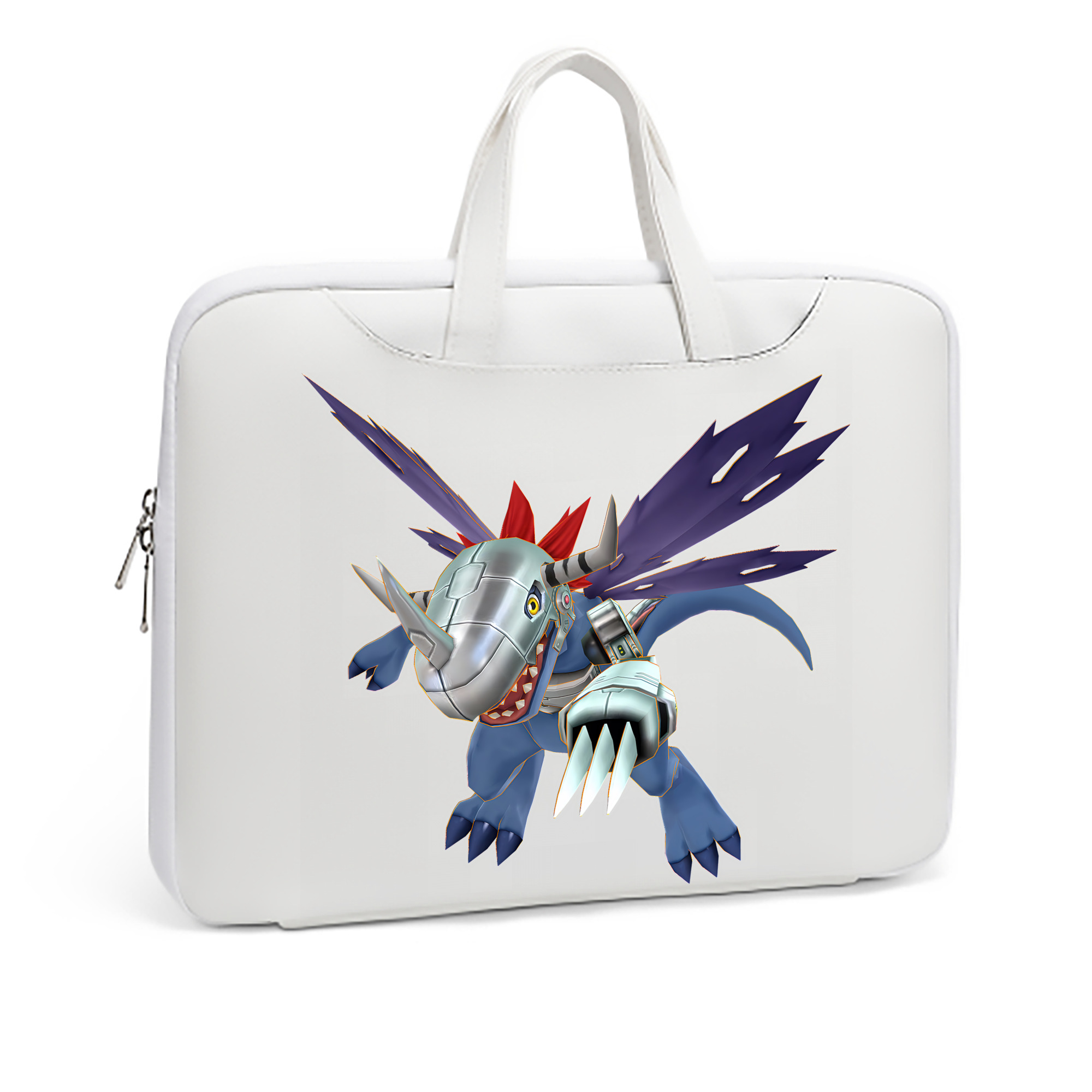 （画像用） Digimon デジタルモンスター/デジモン レザーラップトップバッグ　ノートパソコンケース