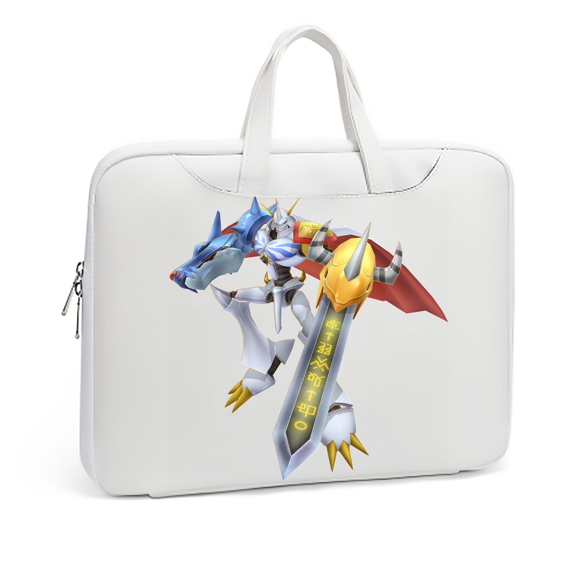 （画像用） Digimon デジタルモンスター/デジモン レザーラップトップバッグ　ノートパソコンケース