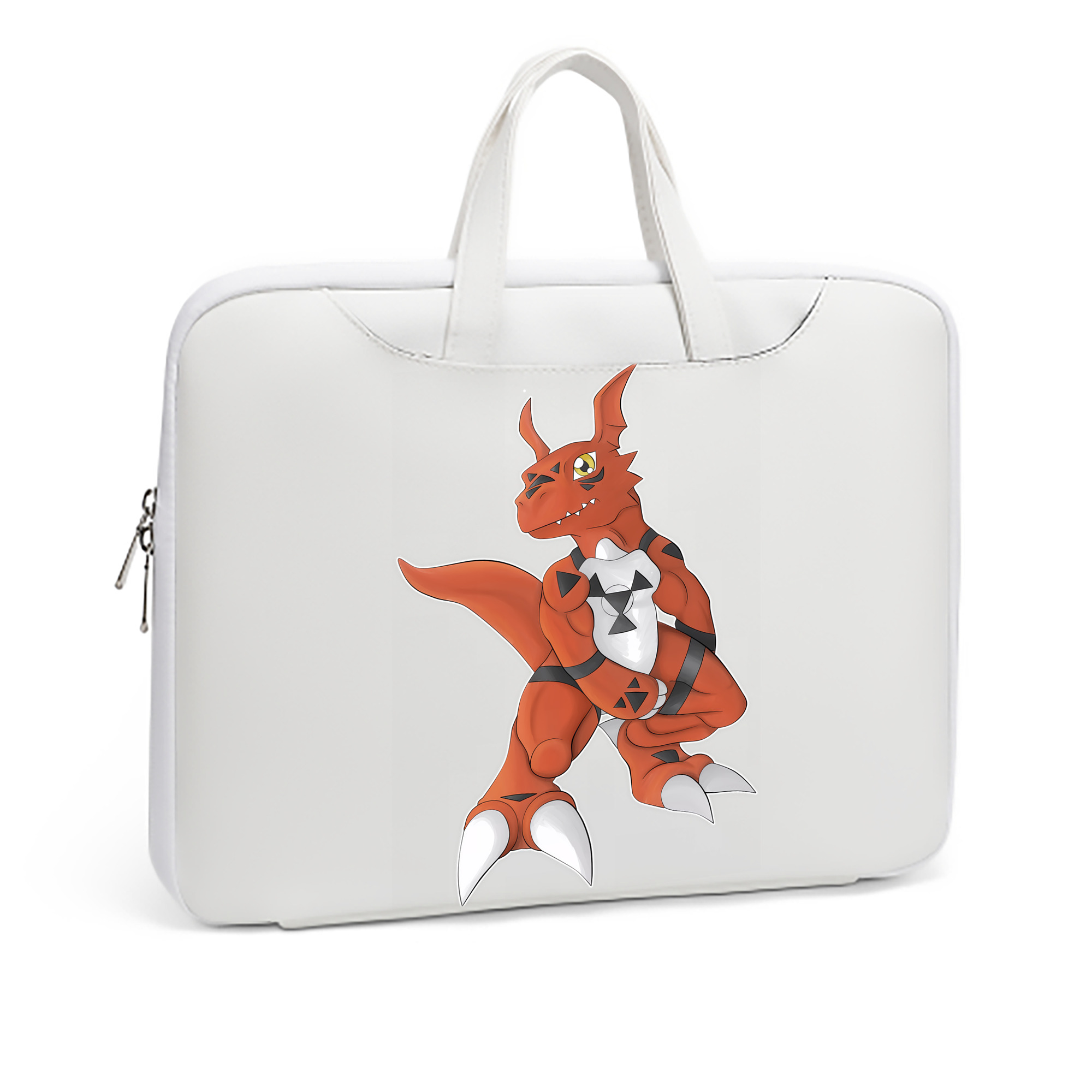 （画像用） Digimon デジタルモンスター/デジモン レザーラップトップバッグ　ノートパソコンケース