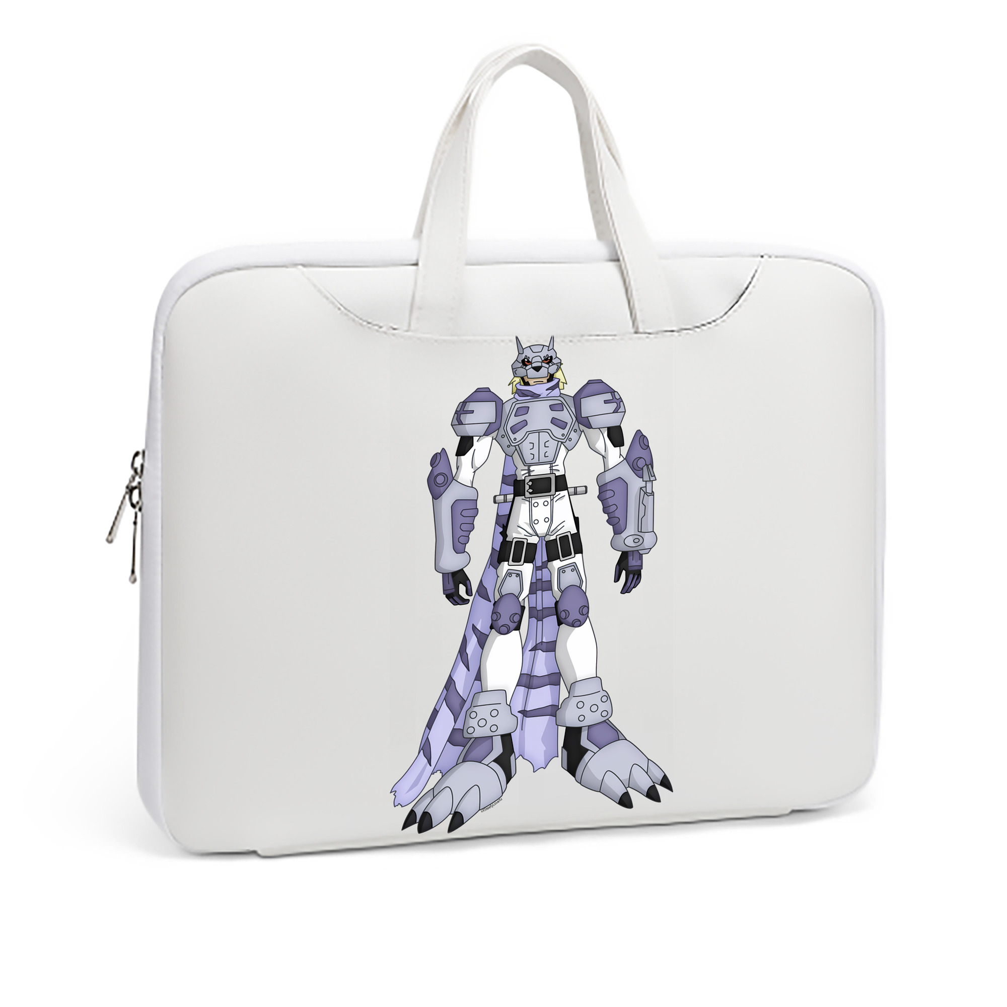 （画像用） Digimon デジタルモンスター/デジモン レザーラップトップバッグ　ノートパソコンケース
