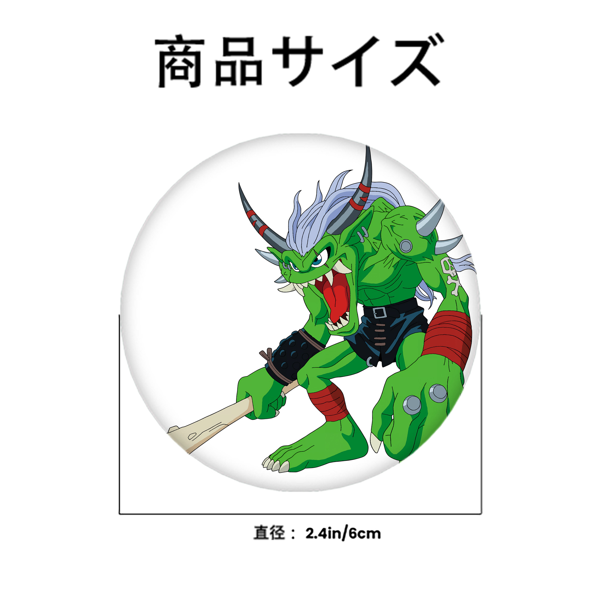 Digimon デジタルモンスター/デジモン 6cm 缶バッジ 複数セット