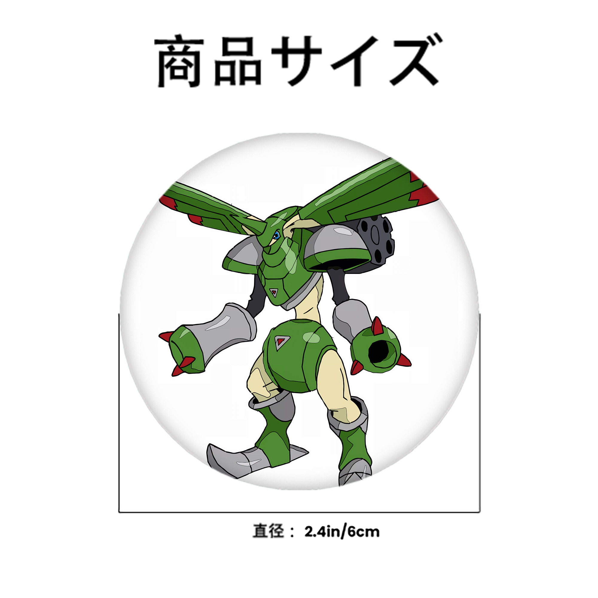 Digimon デジタルモンスター/デジモン 6cm 缶バッジ 複数セット