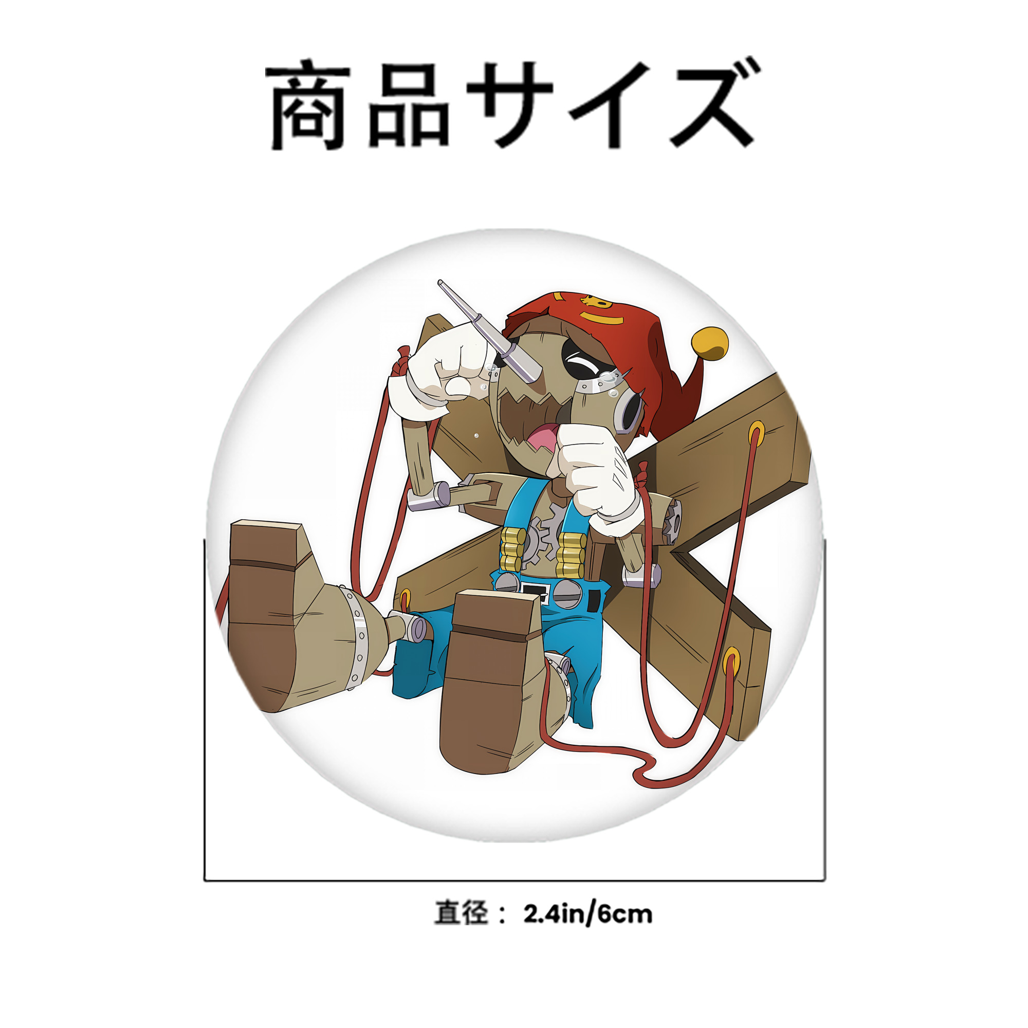 Digimon デジタルモンスター/デジモン 6cm 缶バッジ 複数セット