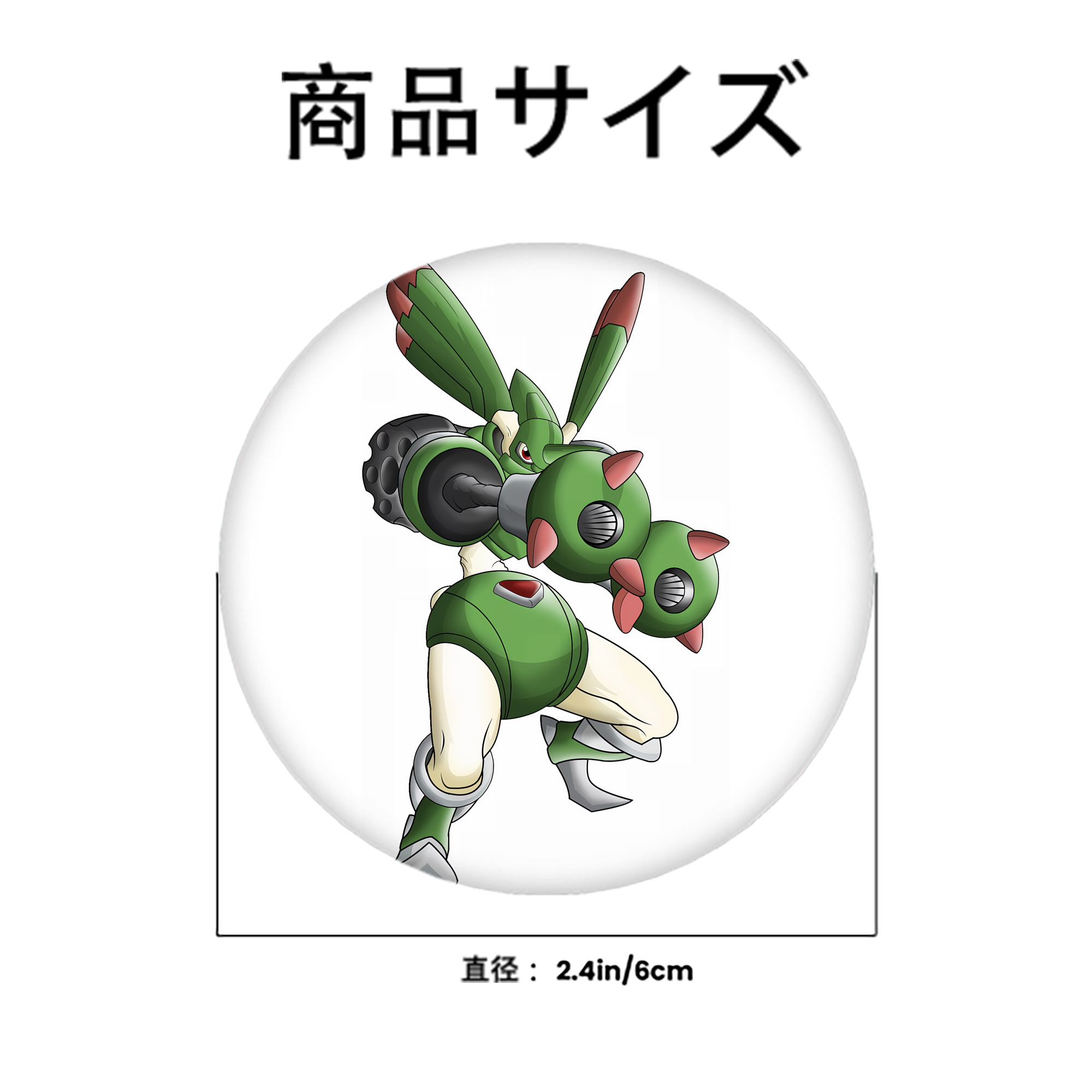 Digimon デジタルモンスター/デジモン 6cm 缶バッジ 複数セット