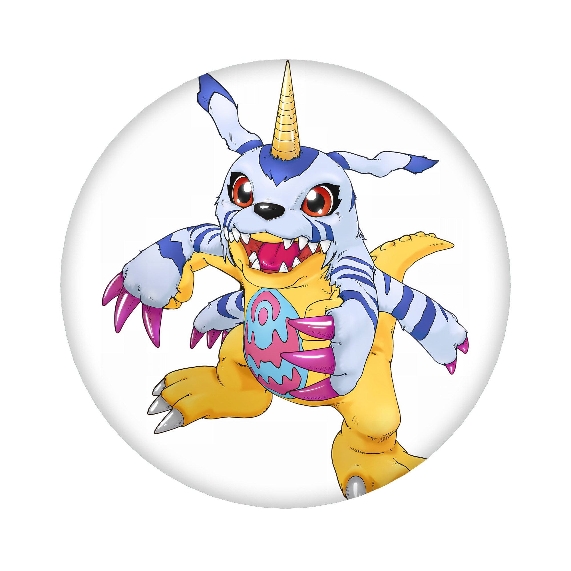（画像用） Digimon デジタルモンスター/デジモン 6cm 缶バッジ 複数セット