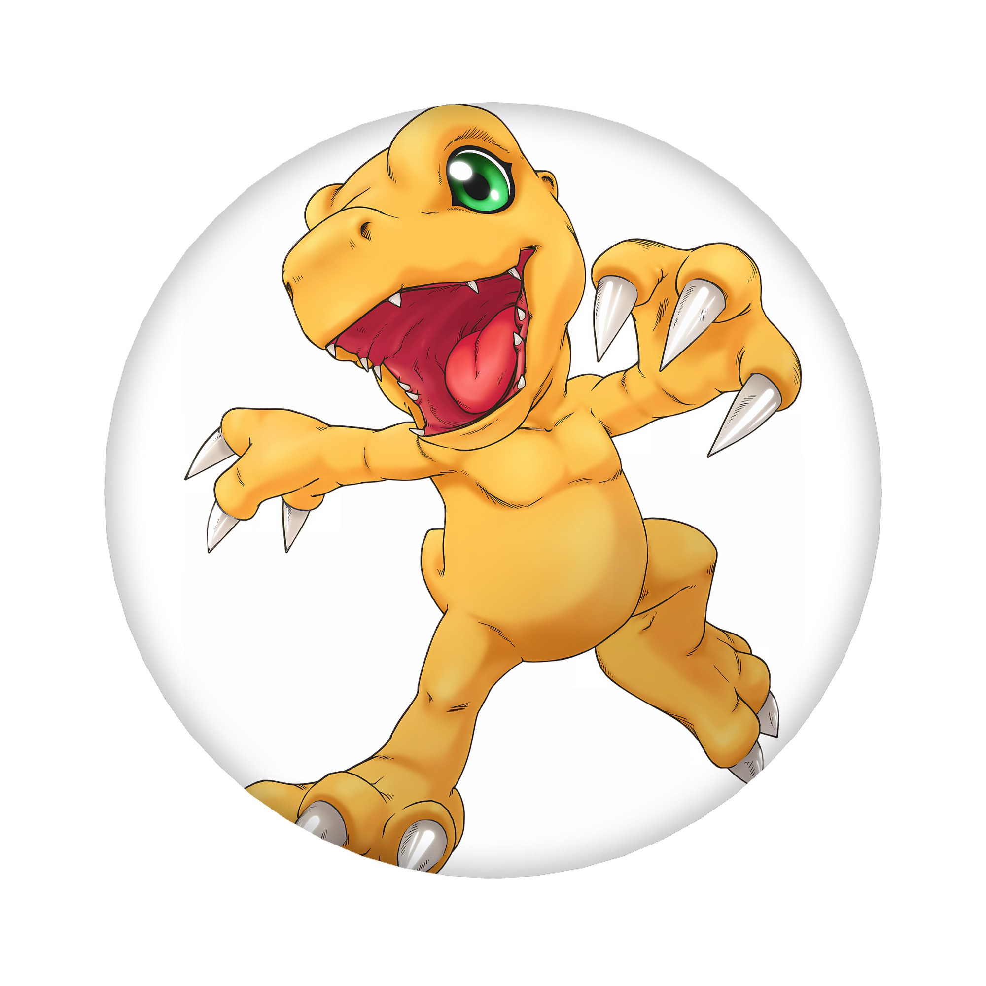 （画像用） Digimon デジタルモンスター/デジモン 6cm 缶バッジ 複数セット
