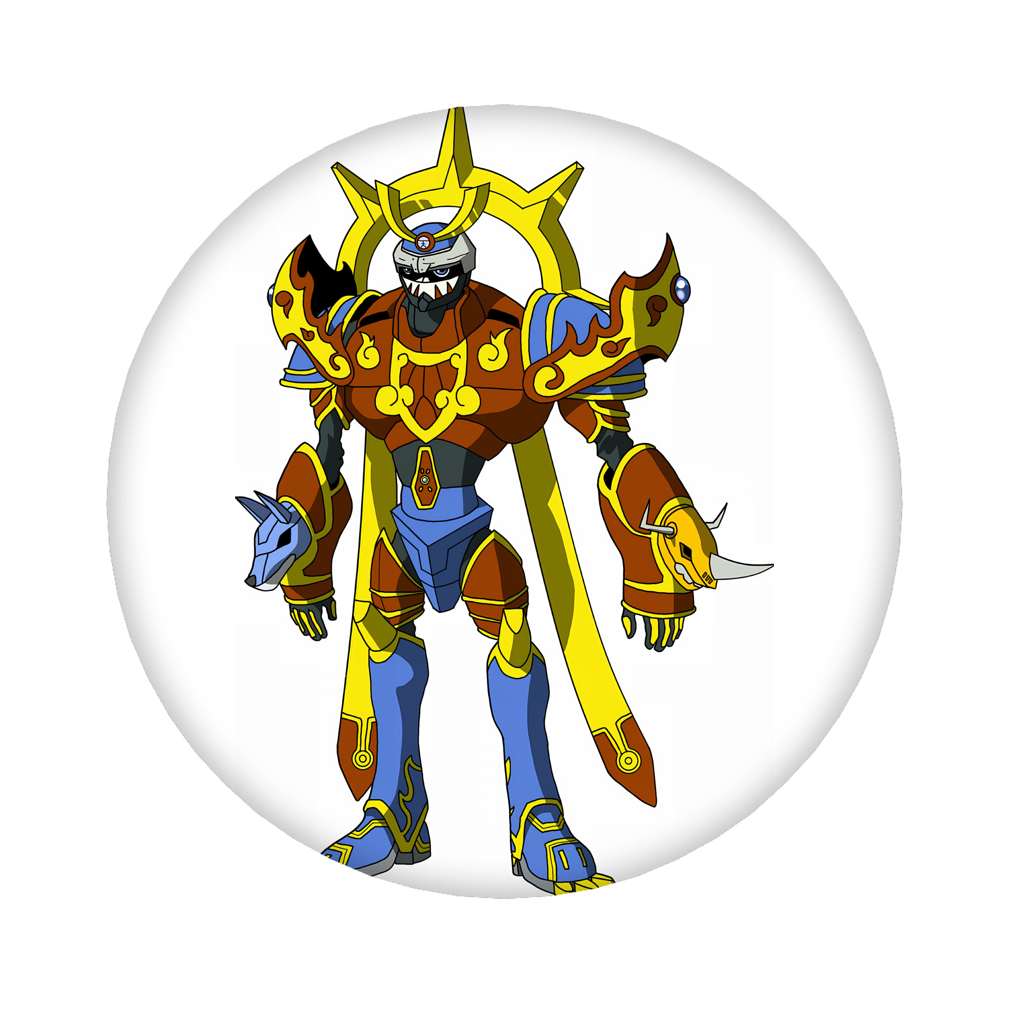 （画像用） Digimon デジタルモンスター/デジモン 6cm 缶バッジ 複数セット