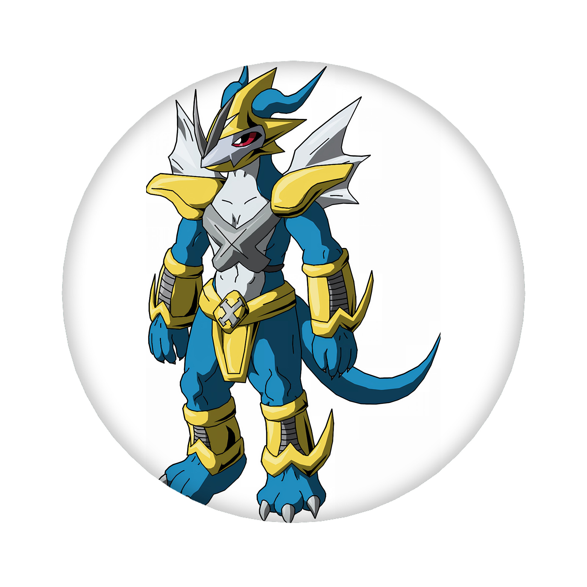 （画像用） Digimon デジタルモンスター/デジモン 6cm 缶バッジ 複数セット
