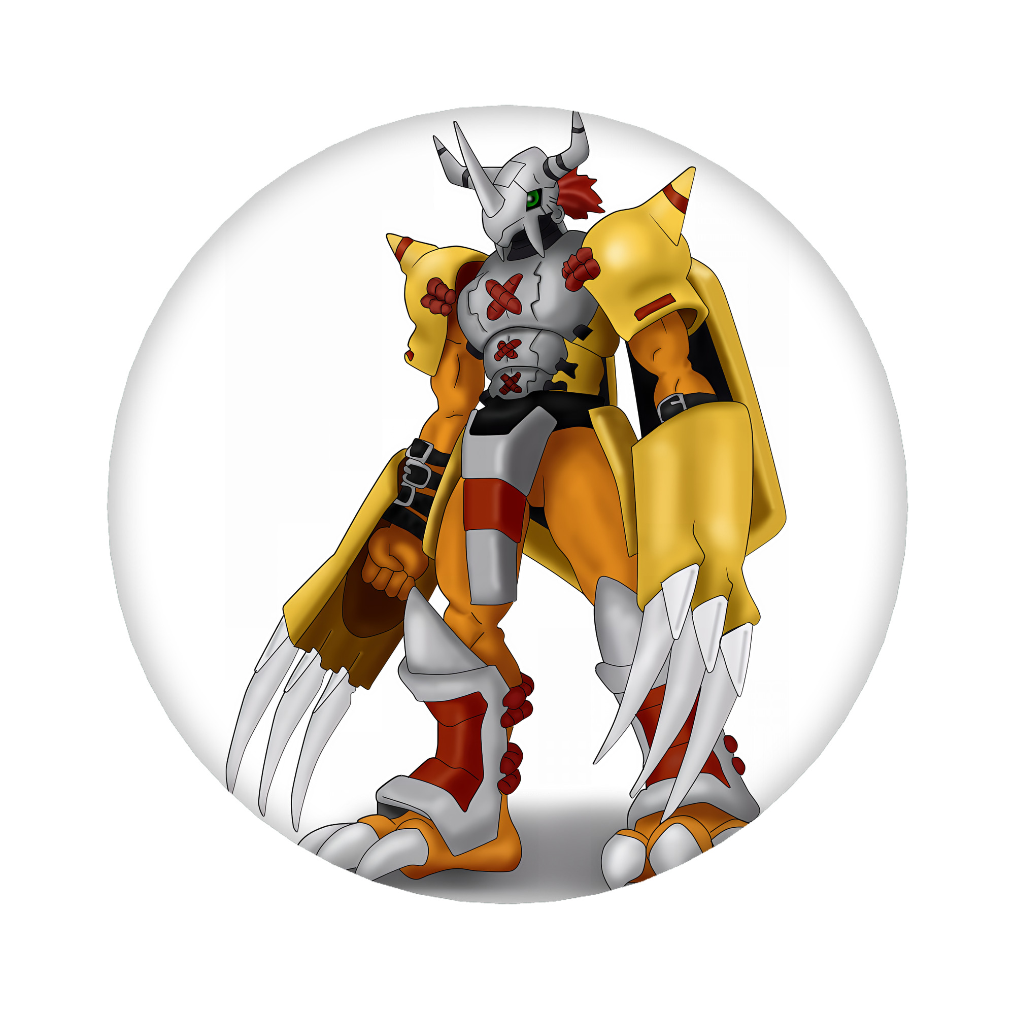 （画像用） Digimon デジタルモンスター/デジモン 6cm 缶バッジ 複数セット