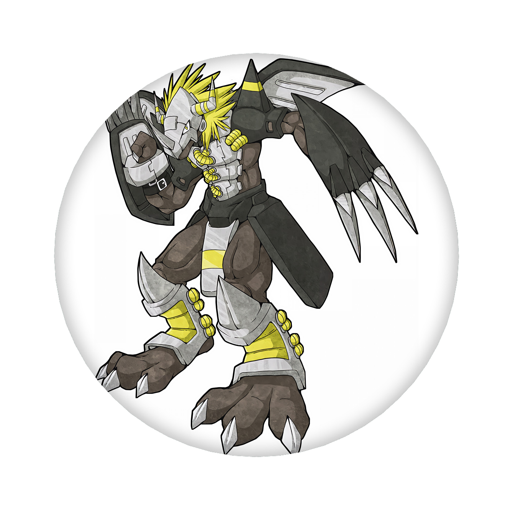 （画像用） Digimon デジタルモンスター/デジモン 6cm 缶バッジ 複数セット
