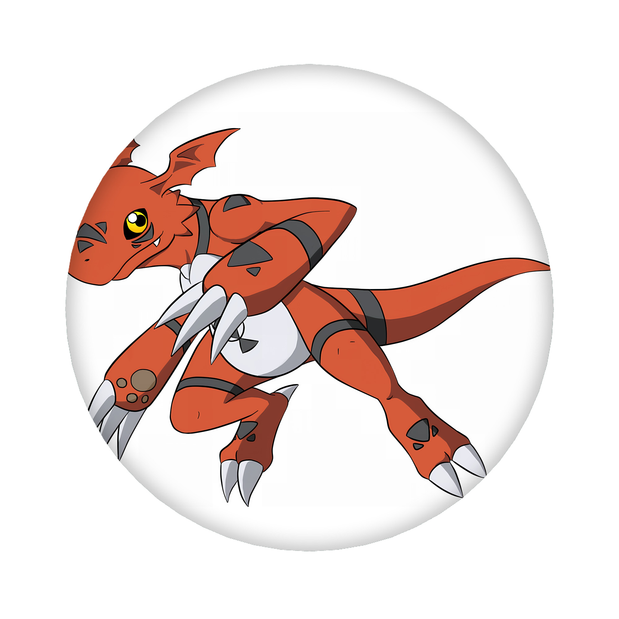 （画像用） Digimon デジタルモンスター/デジモン 6cm 缶バッジ 複数セット