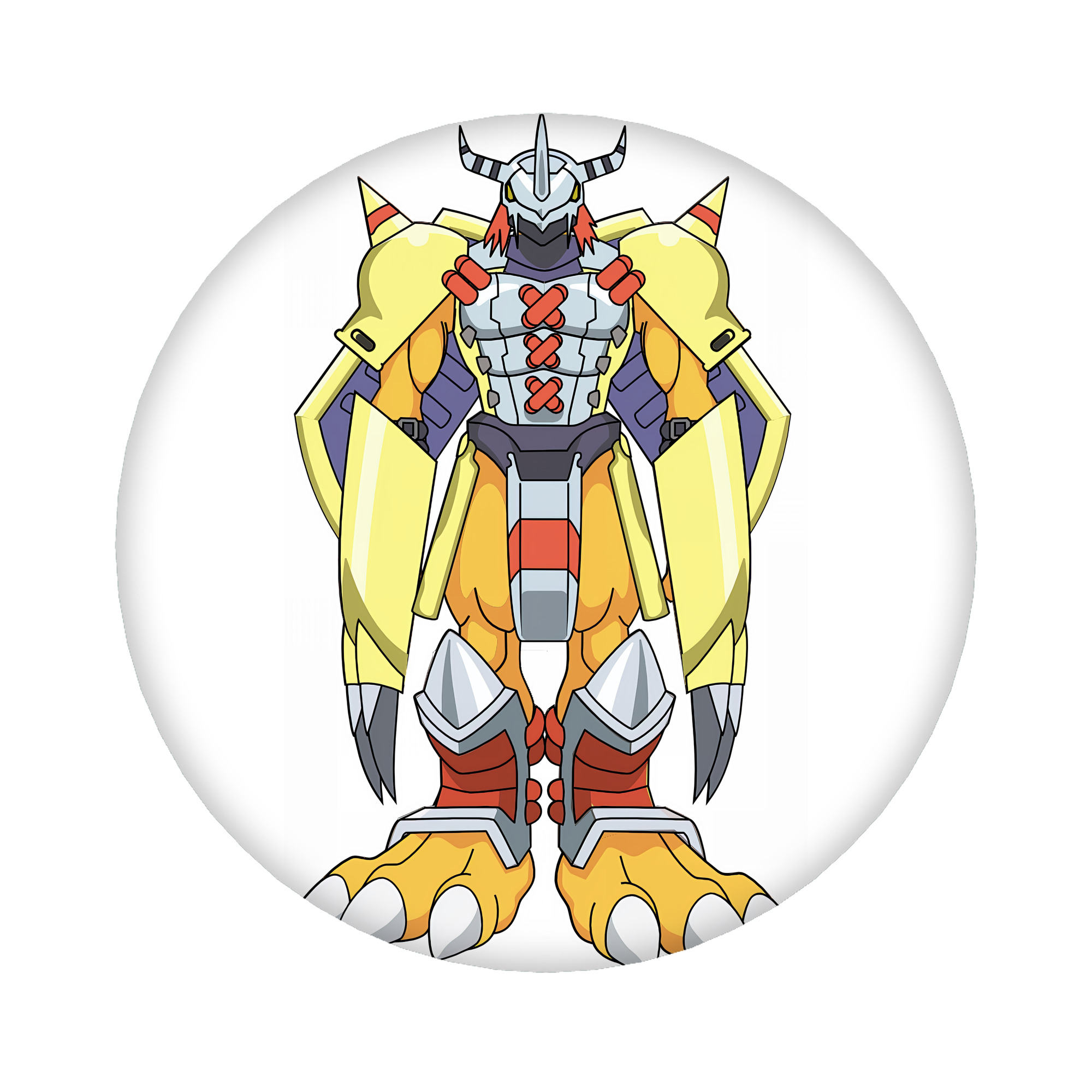 （画像用） Digimon デジタルモンスター/デジモン 6cm 缶バッジ 複数セット