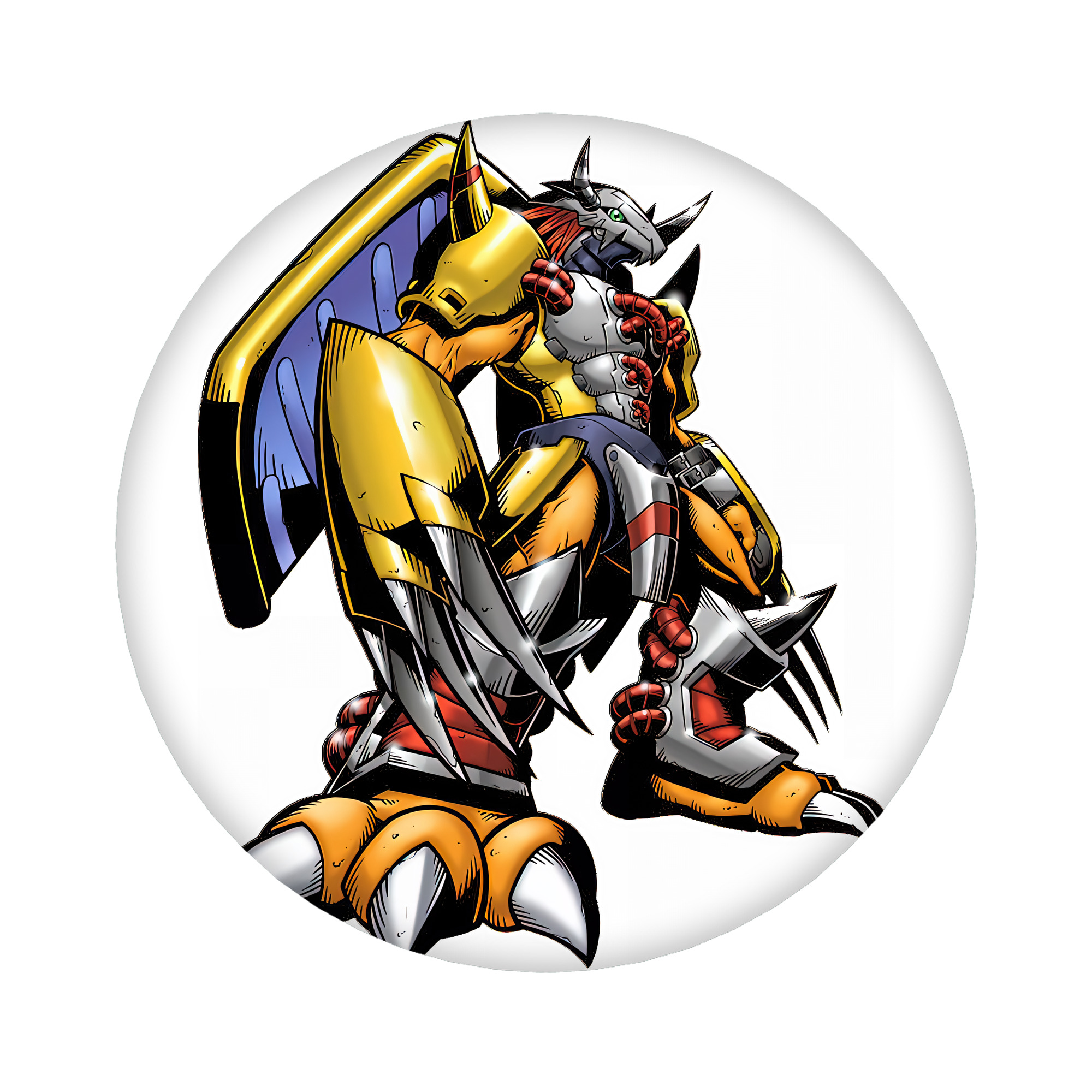 （画像用） Digimon デジタルモンスター/デジモン 6cm 缶バッジ 複数セット