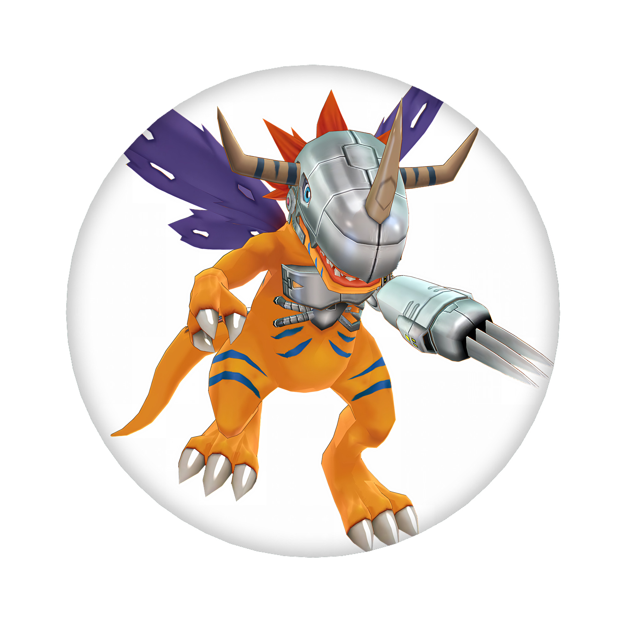 （画像用） Digimon デジタルモンスター/デジモン 6cm 缶バッジ 複数セット