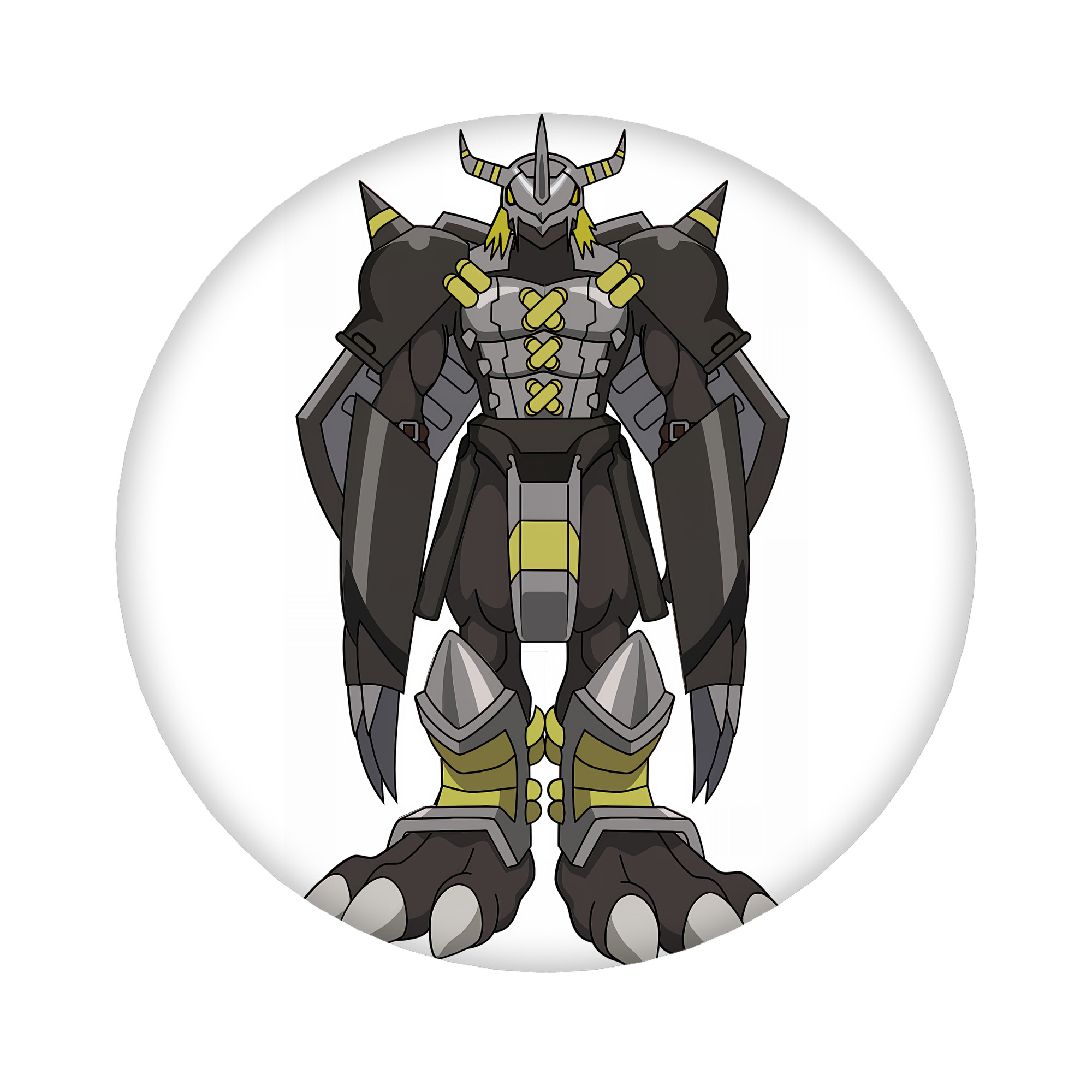 （画像用） Digimon デジタルモンスター/デジモン 6cm 缶バッジ 複数セット