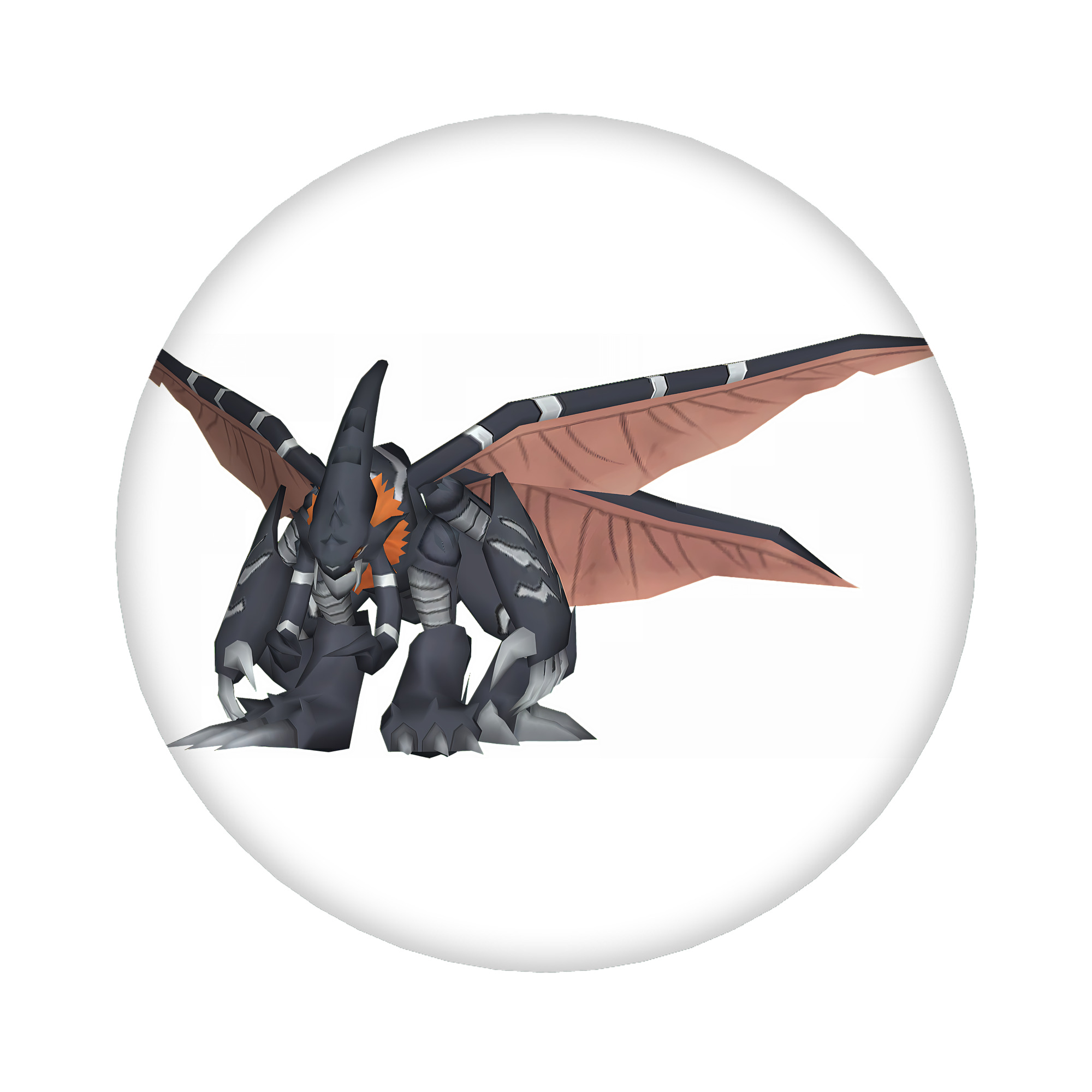 （画像用） Digimon デジタルモンスター/デジモン 6cm 缶バッジ 複数セット