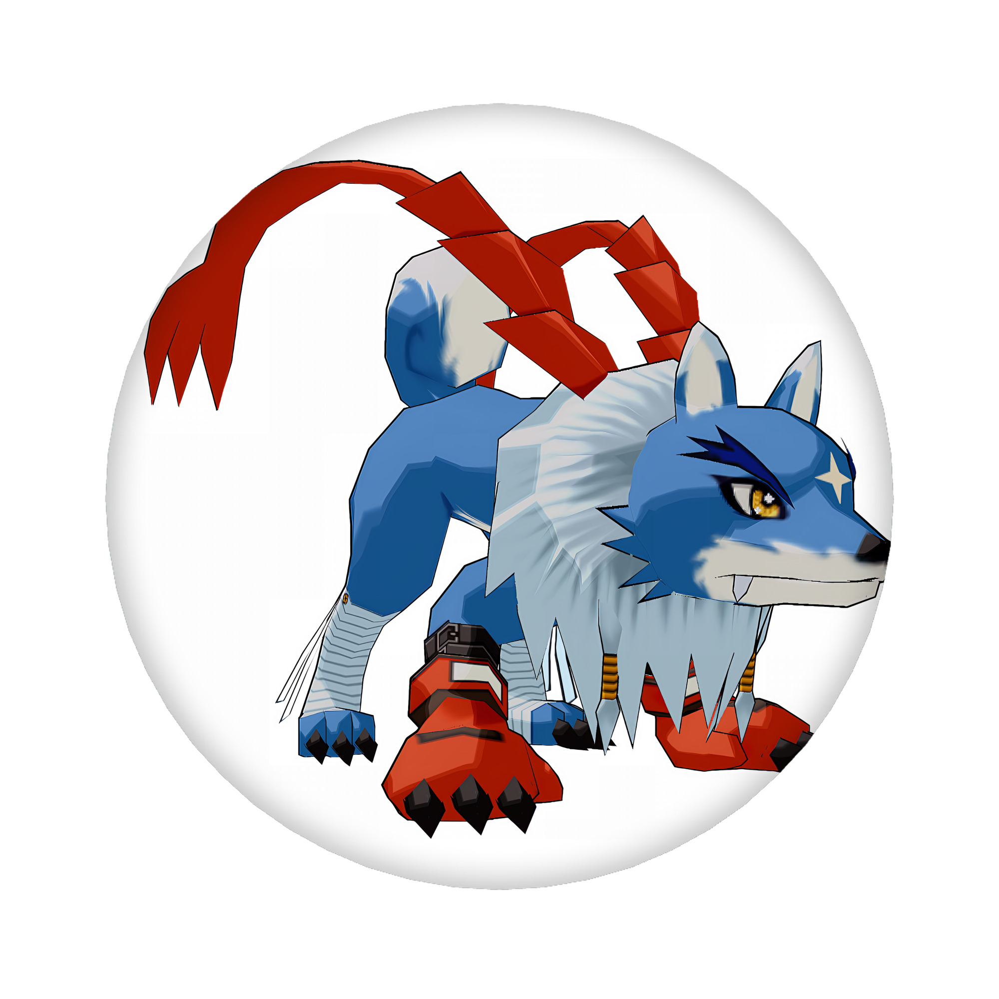 （画像用） Digimon デジタルモンスター/デジモン 6cm 缶バッジ 複数セット