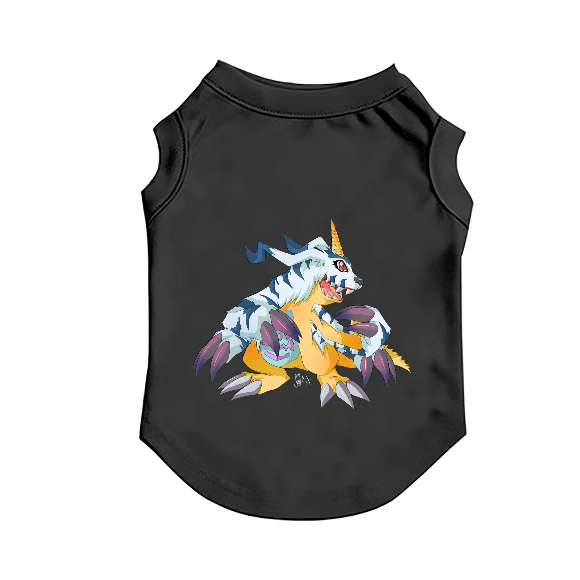 （画像用） Digimon デジタルモンスター/デジモン ペット用ベスト