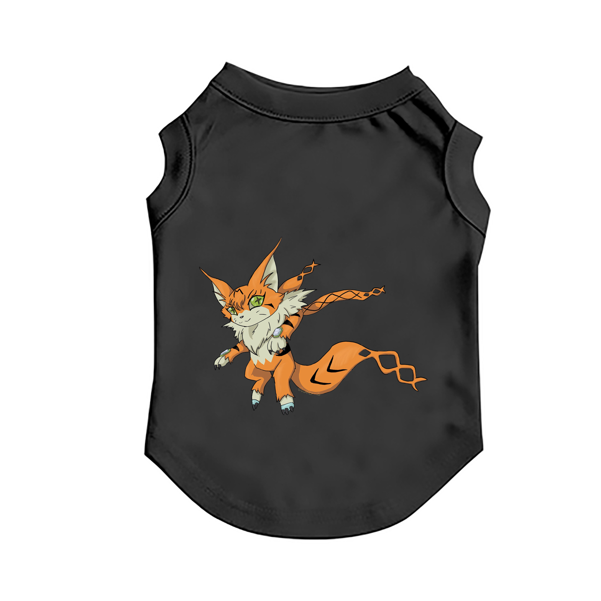 （画像用） Digimon デジタルモンスター/デジモン ペット用ベスト