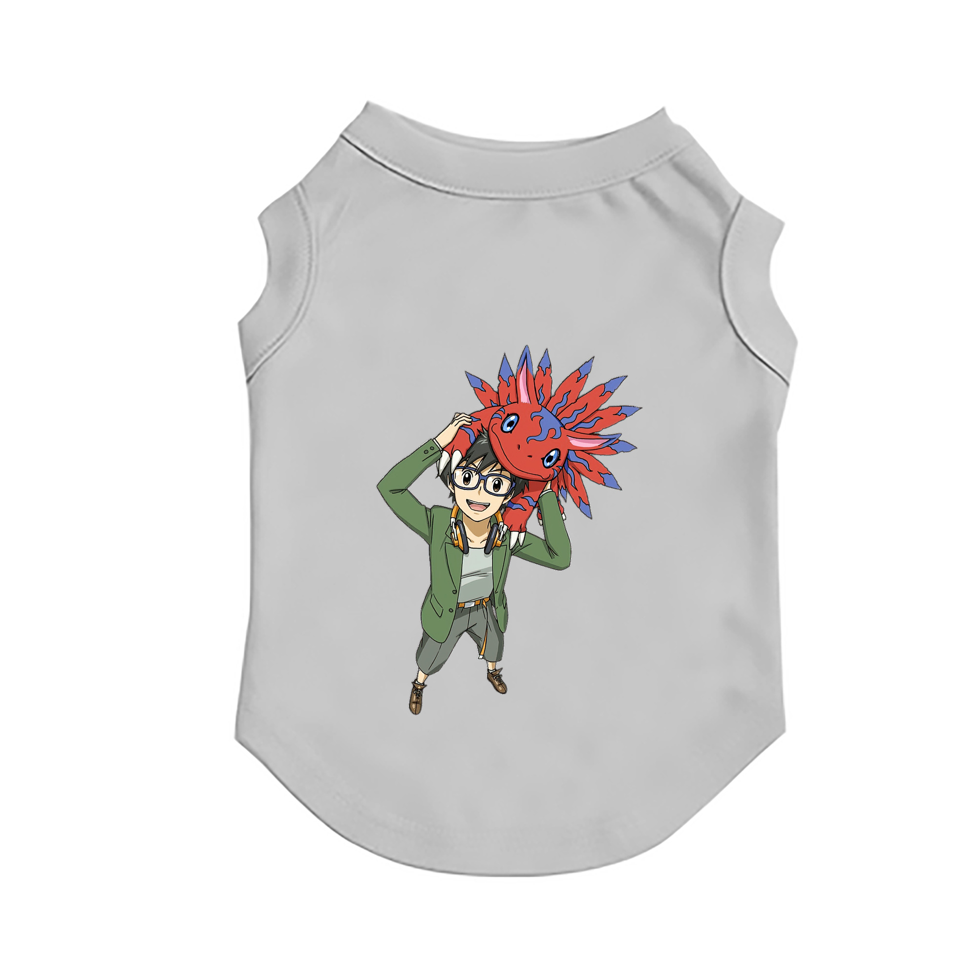 （画像用） Digimon デジタルモンスター/デジモン ペット用ベスト