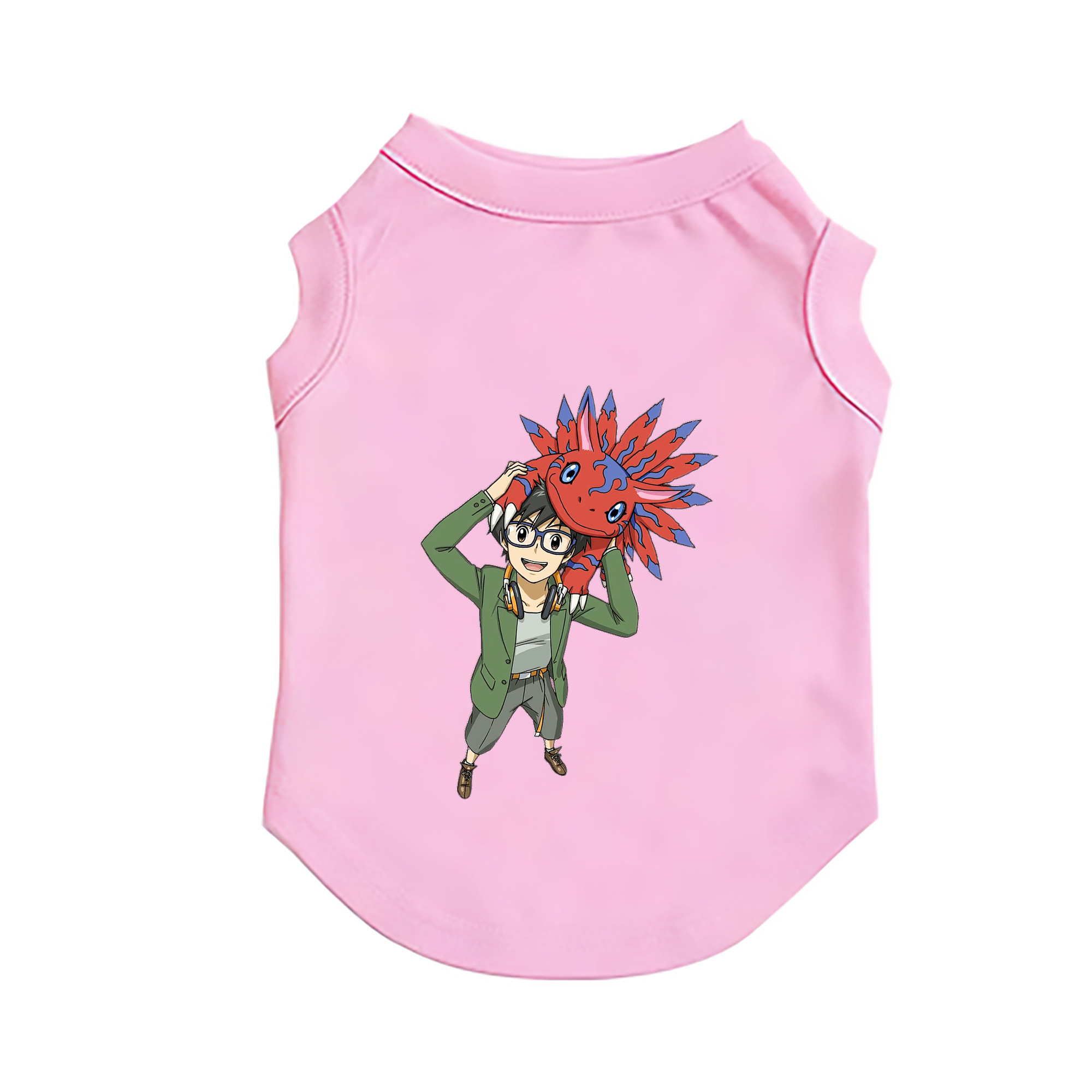 （画像用） Digimon デジタルモンスター/デジモン ペット用ベスト