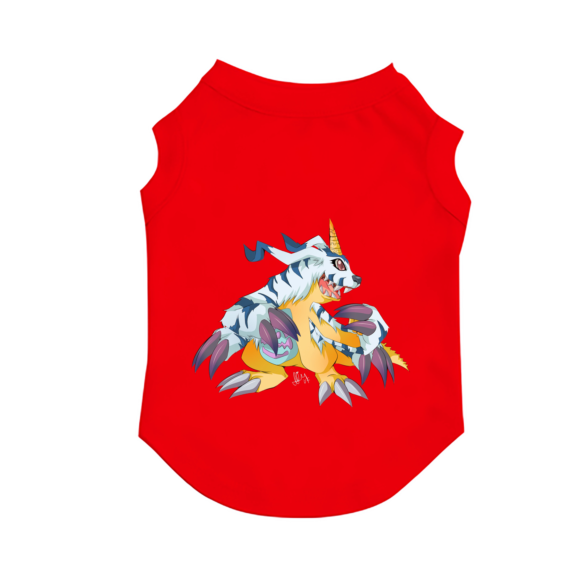 （画像用） Digimon デジタルモンスター/デジモン ペット用ベスト