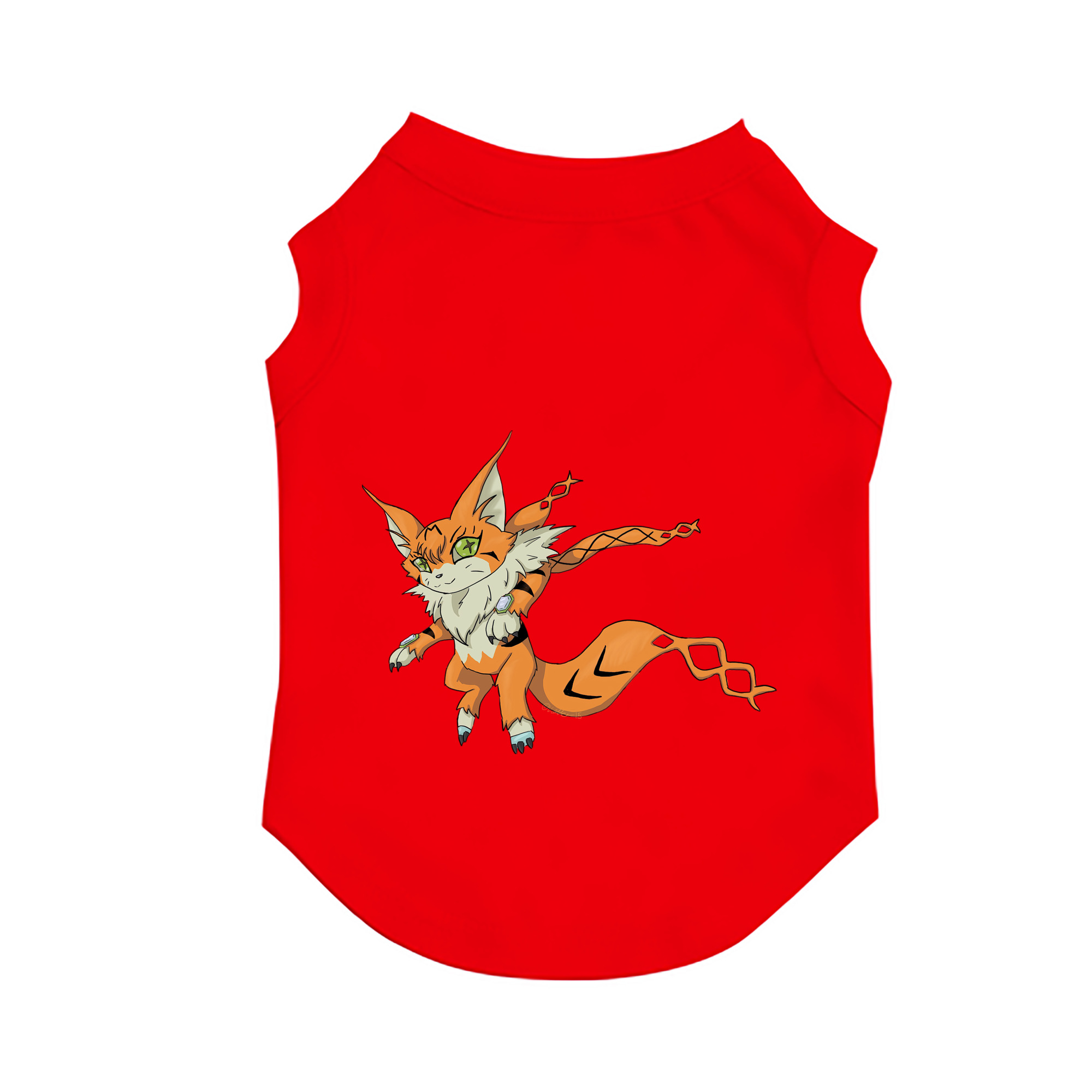 （画像用） Digimon デジタルモンスター/デジモン ペット用ベスト
