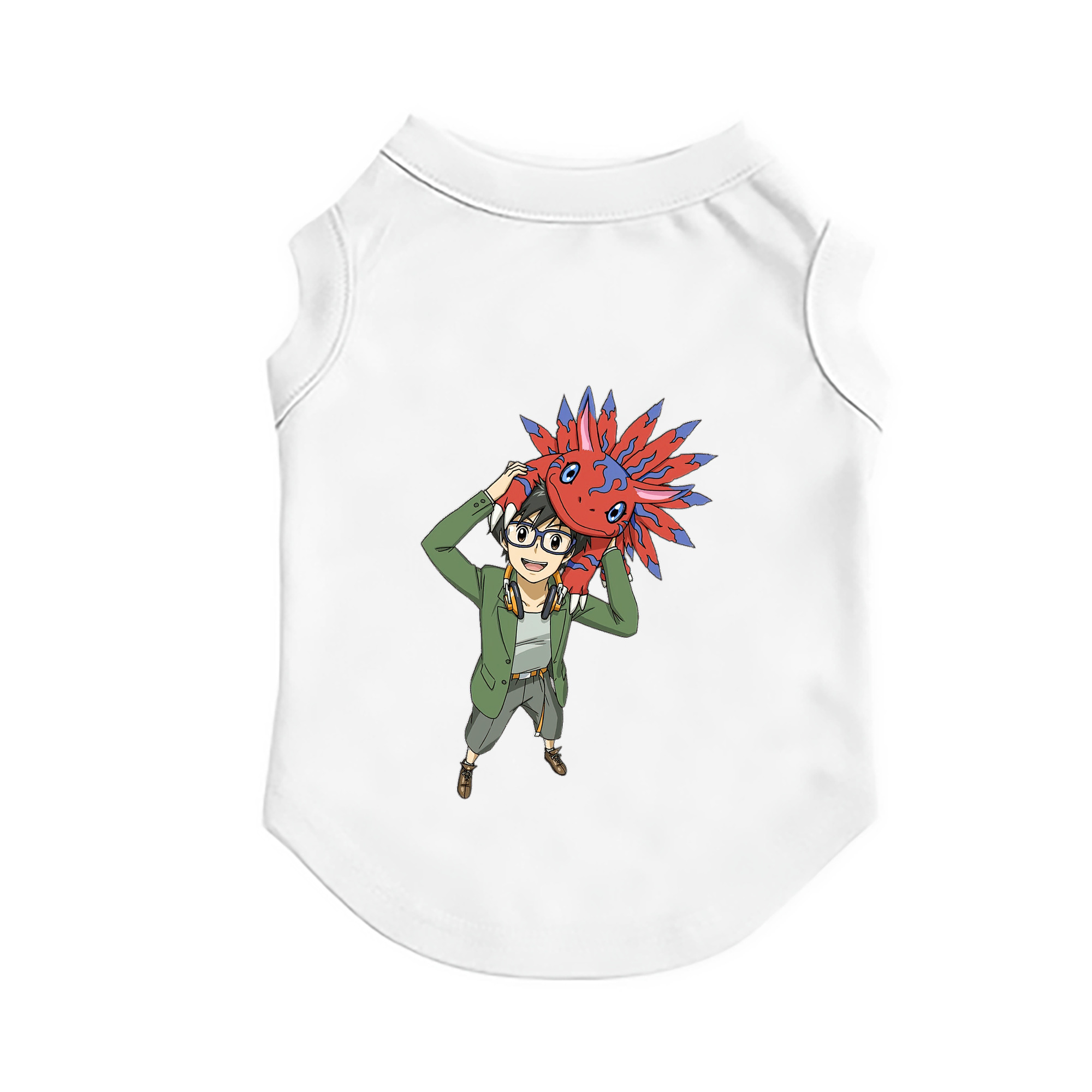 （画像用） Digimon デジタルモンスター/デジモン ペット用ベスト