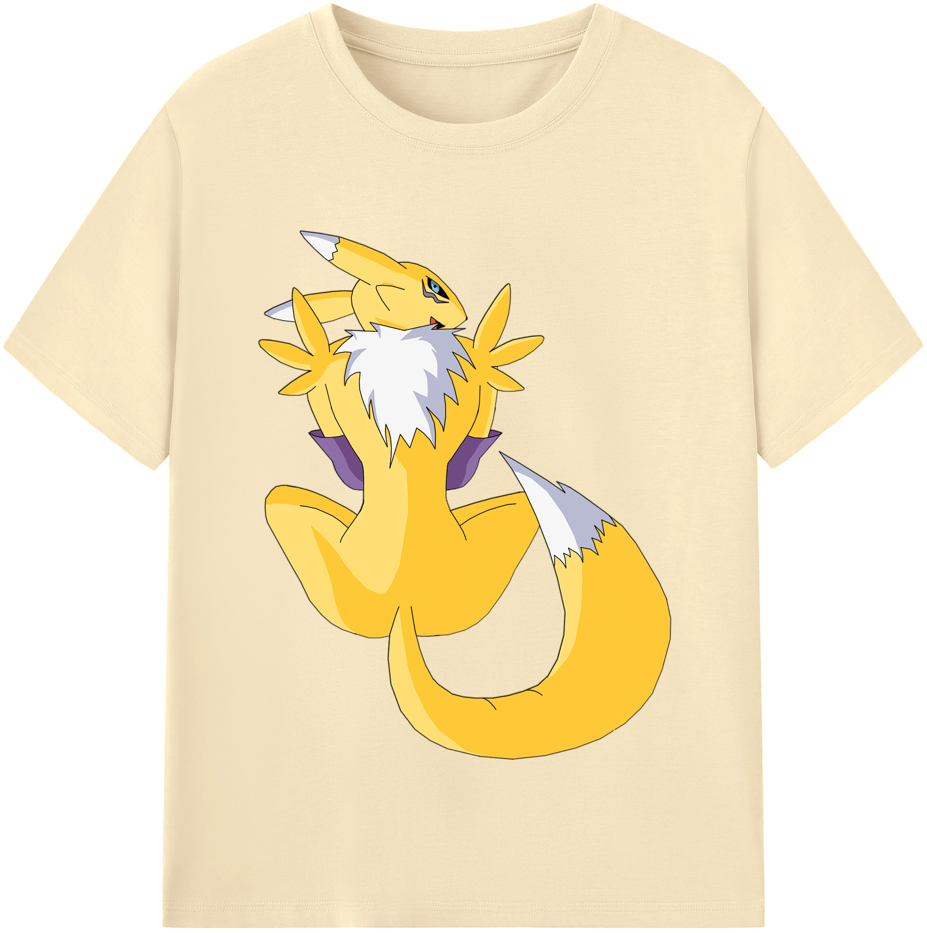 （画像用） Digimon デジタルモンスター/デジモン 綿100％半袖Tシャツ（フロントプリント）