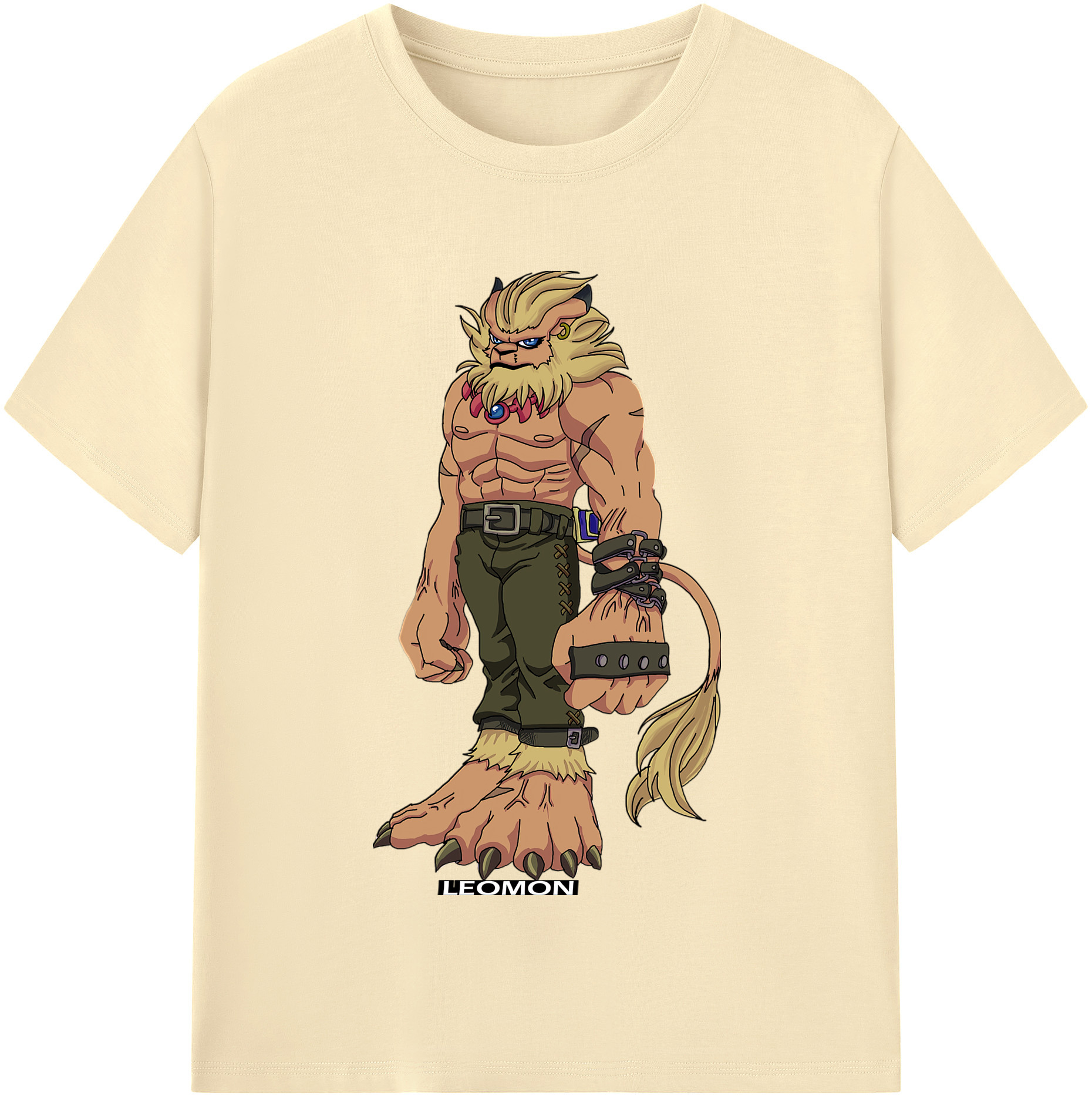 （画像用） Digimon デジタルモンスター/デジモン 綿100％半袖Tシャツ（フロントプリント）
