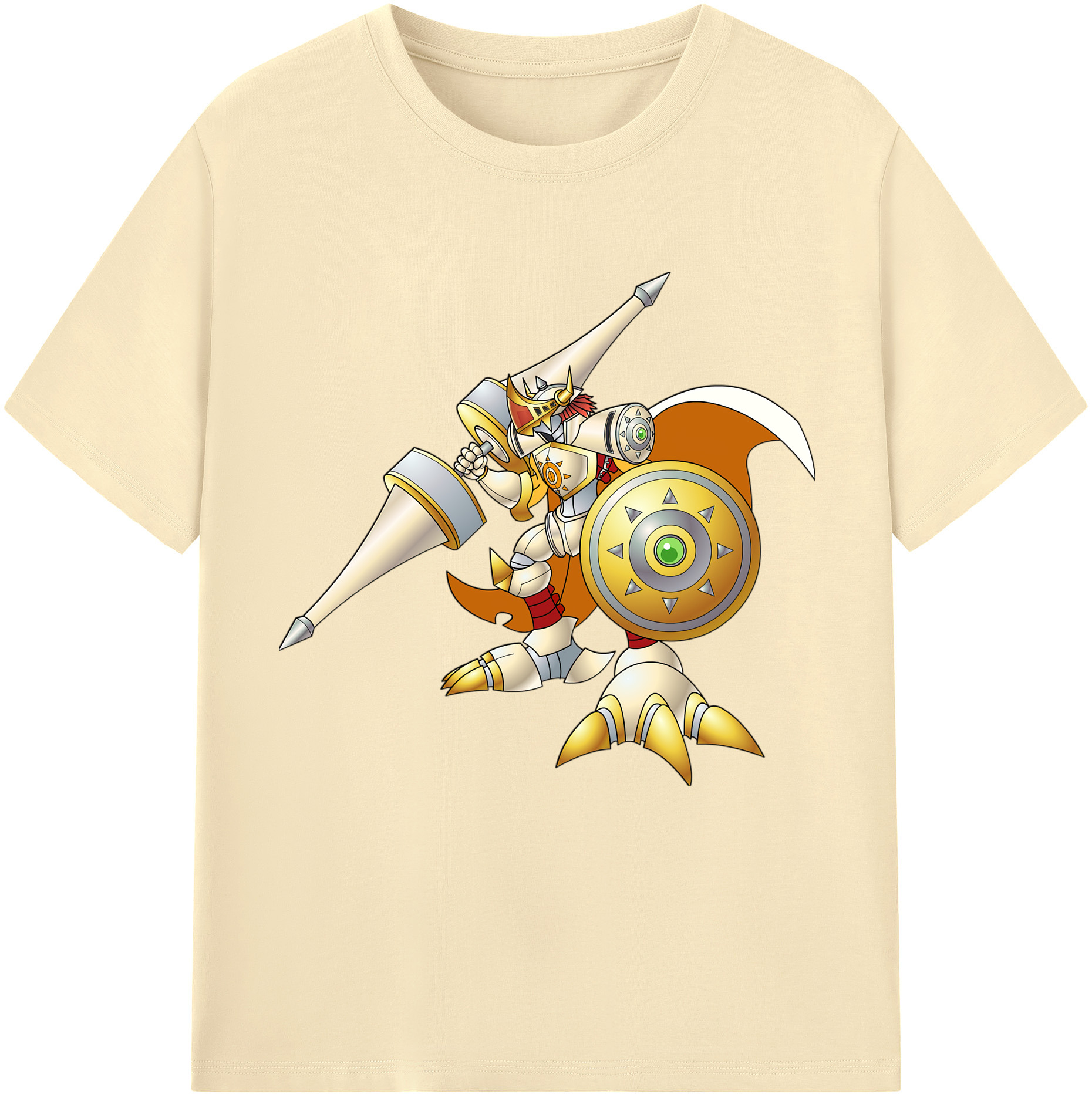 （画像用） Digimon デジタルモンスター/デジモン 綿100％半袖Tシャツ（フロントプリント）