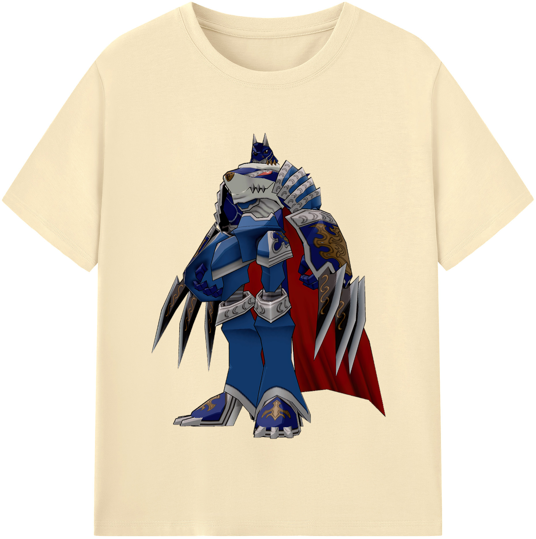 （画像用） Digimon デジタルモンスター/デジモン 綿100％半袖Tシャツ（フロントプリント）