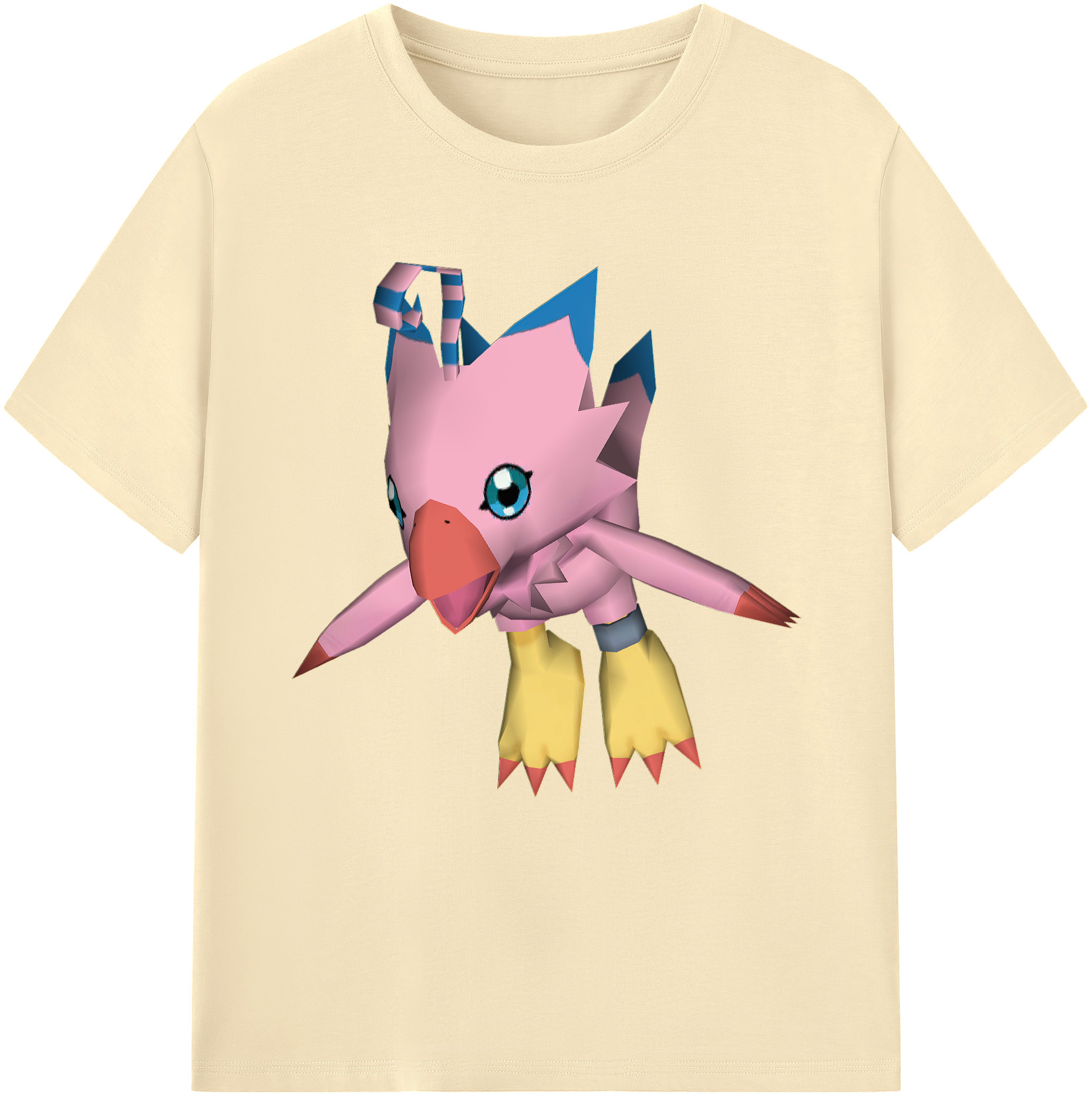 （画像用） Digimon デジタルモンスター/デジモン 綿100％半袖Tシャツ（フロントプリント）