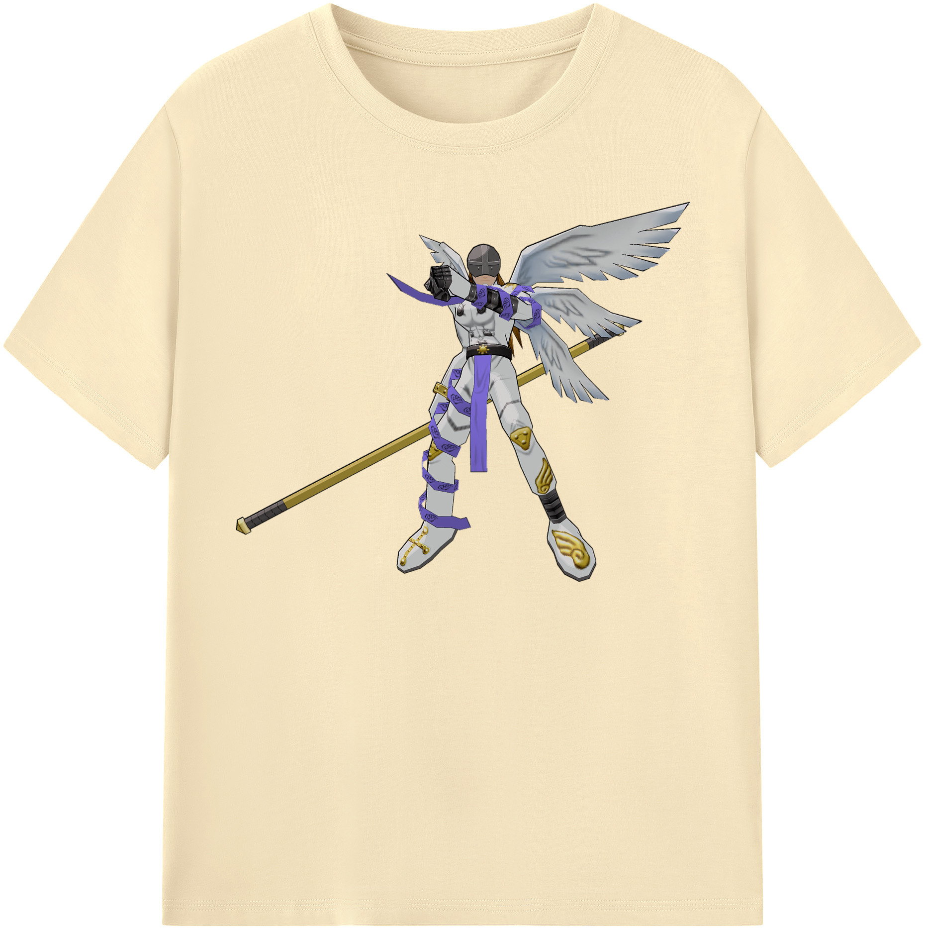 （画像用） Digimon デジタルモンスター/デジモン 綿100％半袖Tシャツ（フロントプリント）