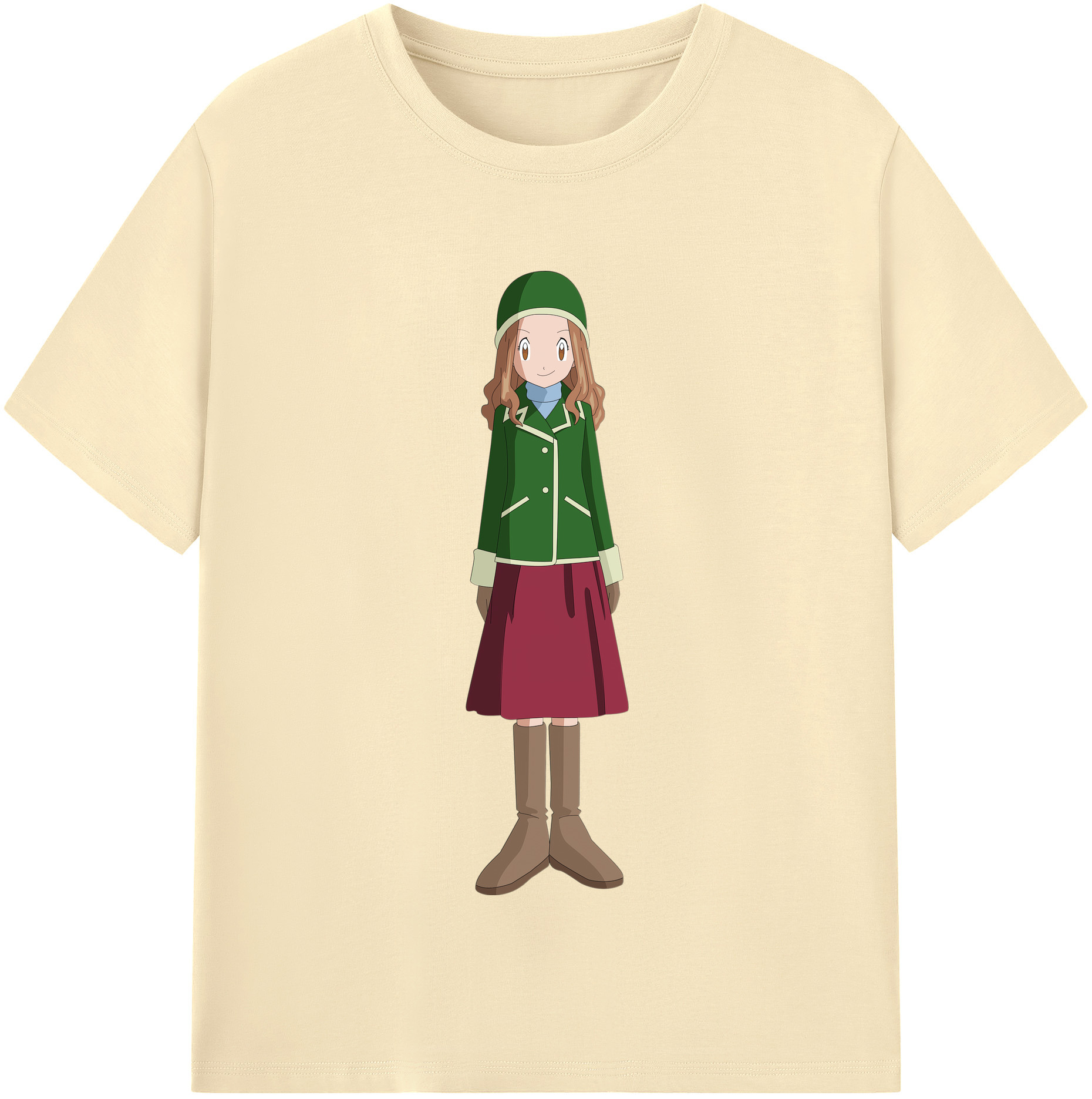 （画像用） Digimon デジタルモンスター/デジモン 綿100％半袖Tシャツ（フロントプリント）