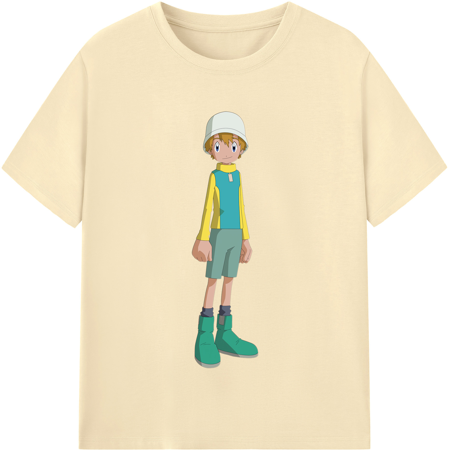 （画像用） Digimon デジタルモンスター/デジモン 綿100％半袖Tシャツ（フロントプリント）