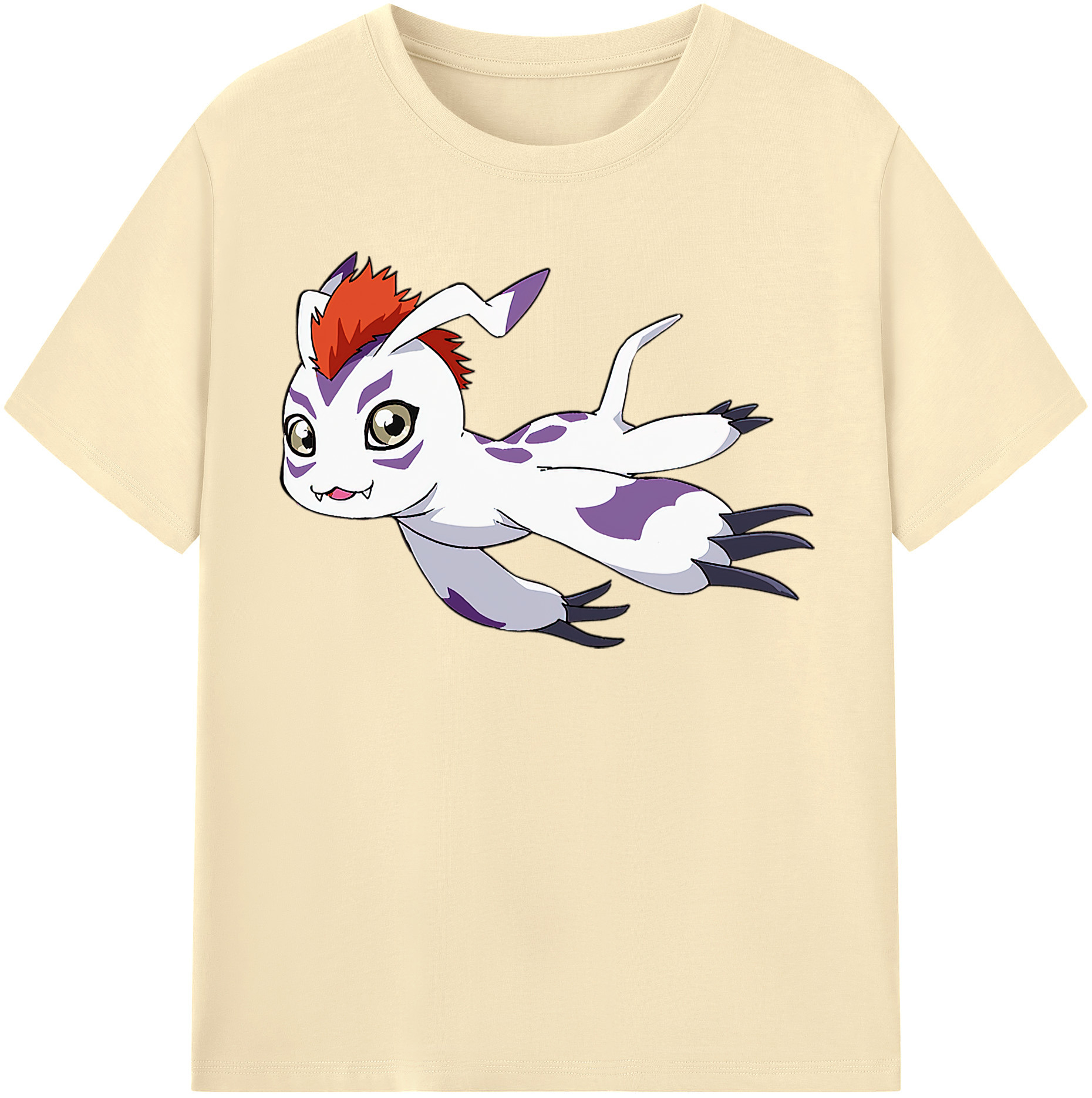 （画像用） Digimon デジタルモンスター/デジモン 綿100％半袖Tシャツ（フロントプリント）