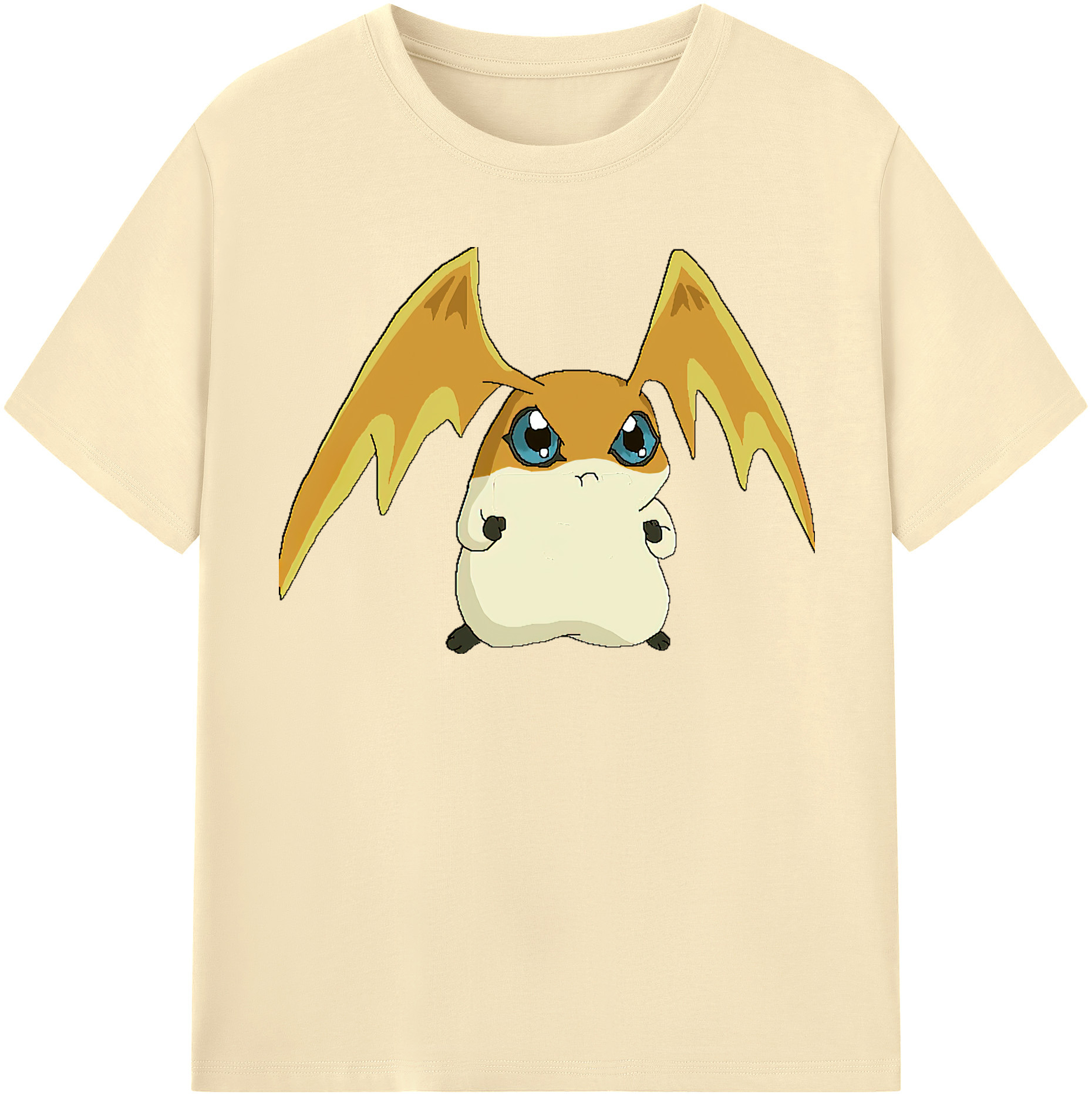 （画像用） Digimon デジタルモンスター/デジモン 綿100％半袖Tシャツ（フロントプリント）